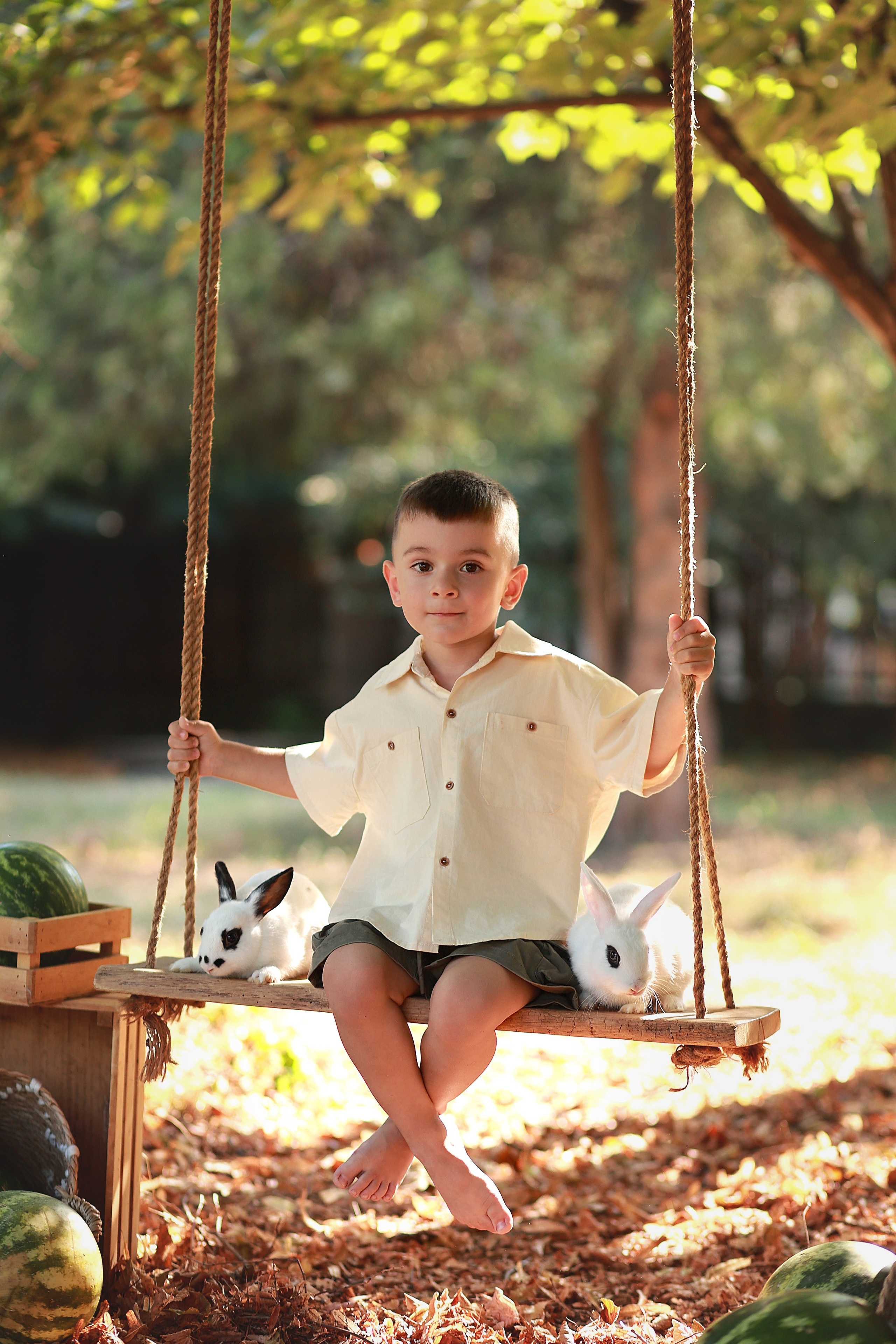 Арбузный фотодень. Детский семейный фотограф Краснодар