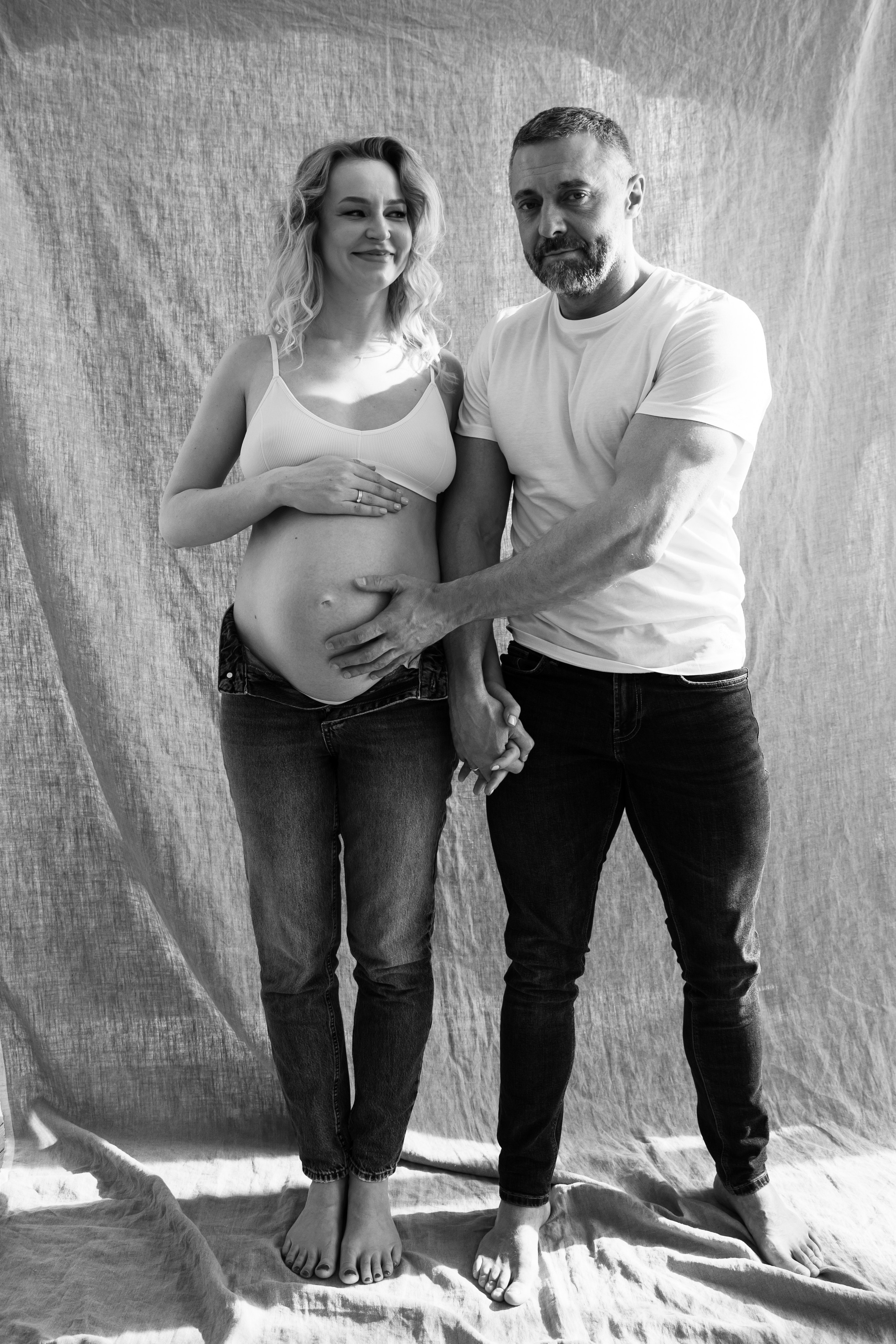 Мила и Андрей. В ожидании ♥. Фотограф в Москве Яна Полосина