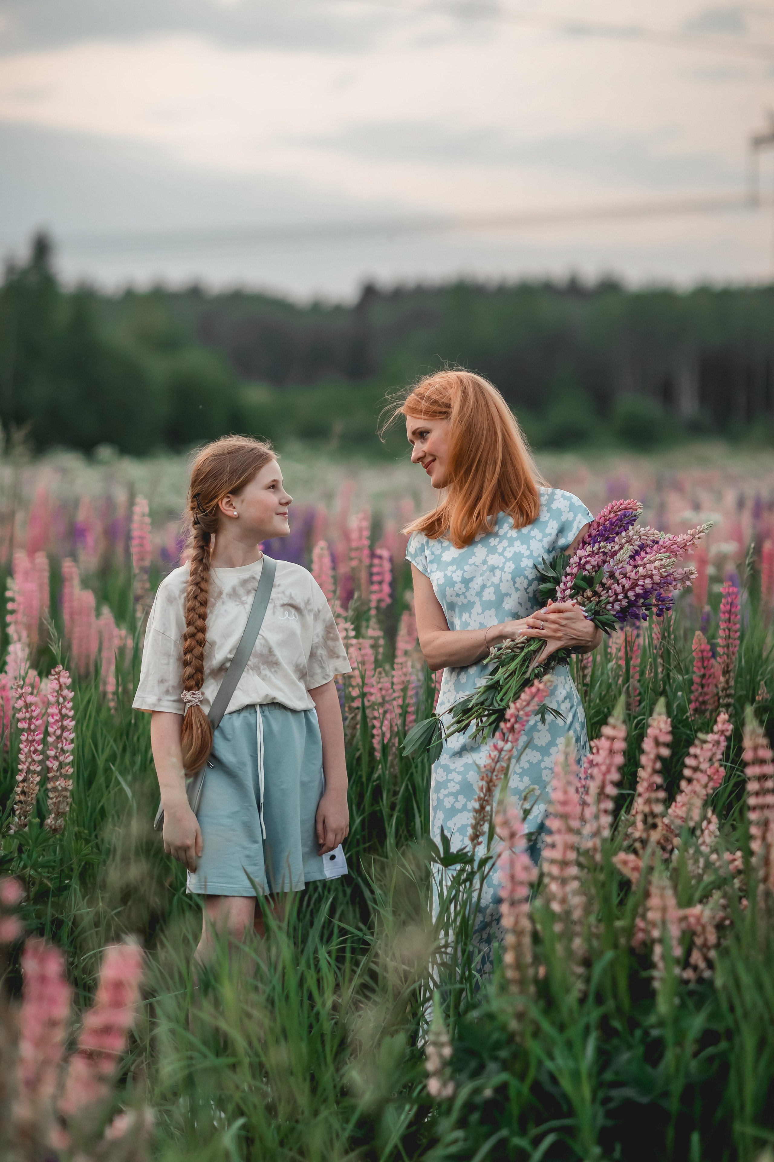 Наташа и Алёна. Семейный фотограф анималист Мария Крючкова