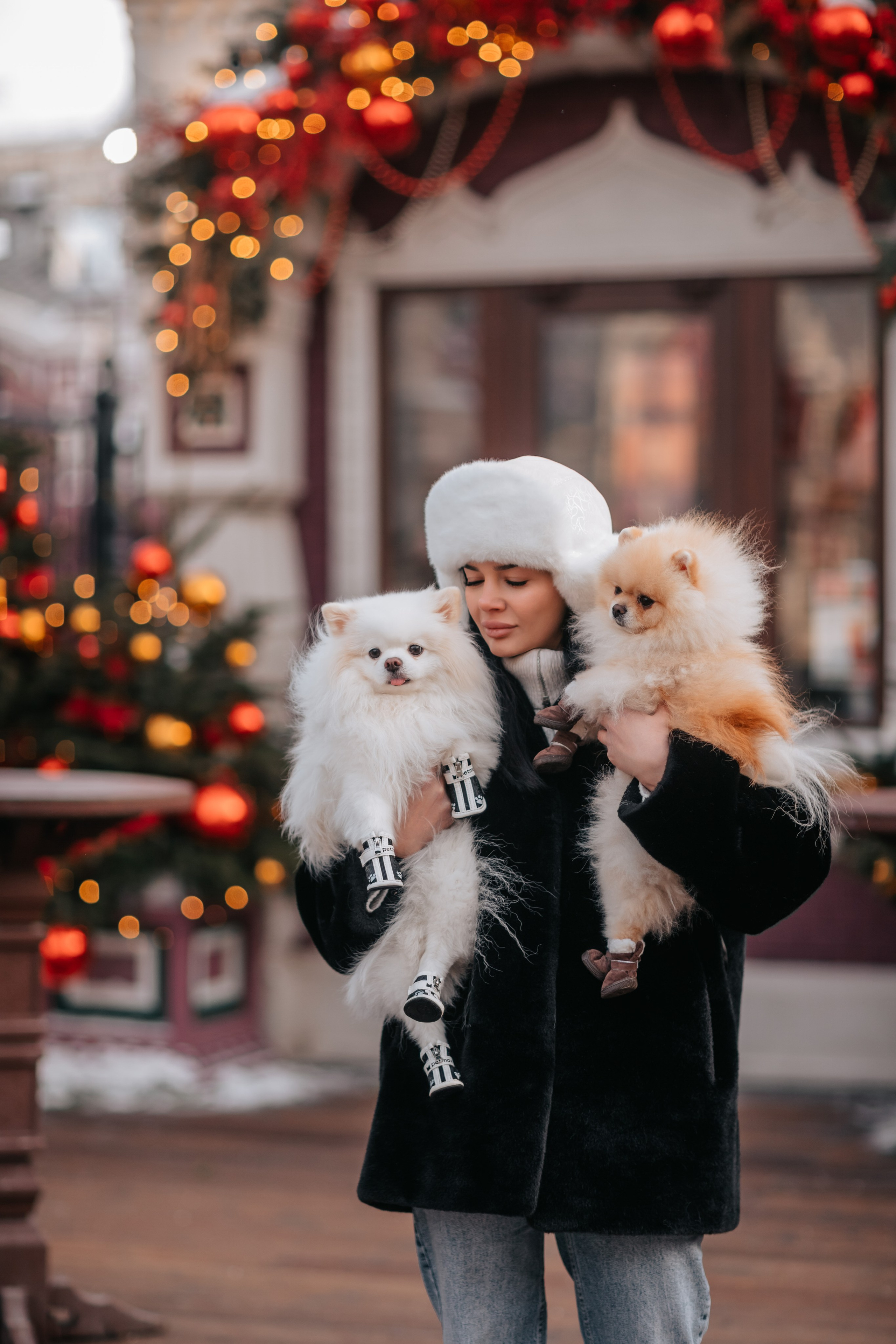 Эмилия, Микуся и семья. Семейный фотограф анималист Мария Крючкова