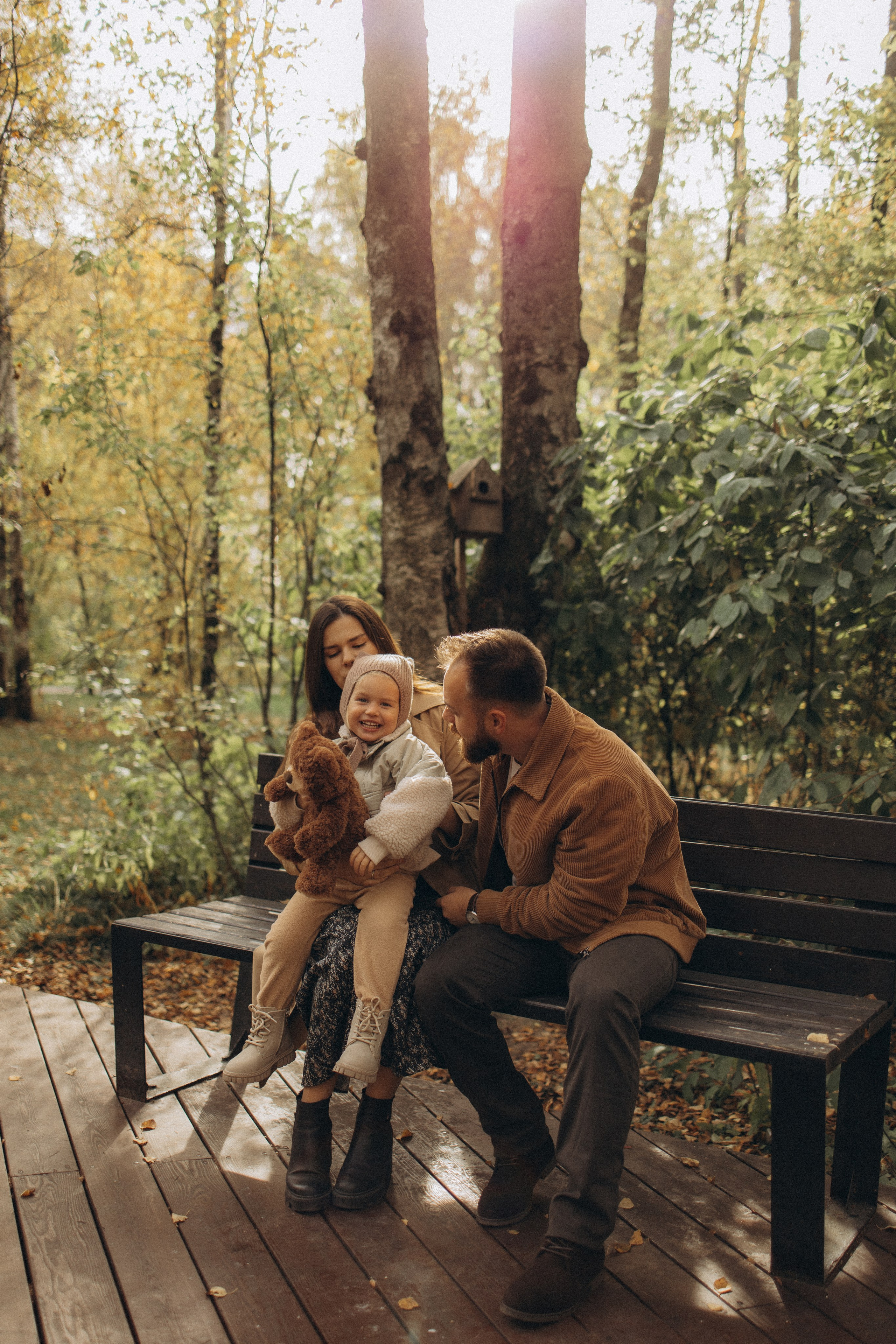Одним осенним днем. Семейный фотограф в Москве Анастасия Шалда