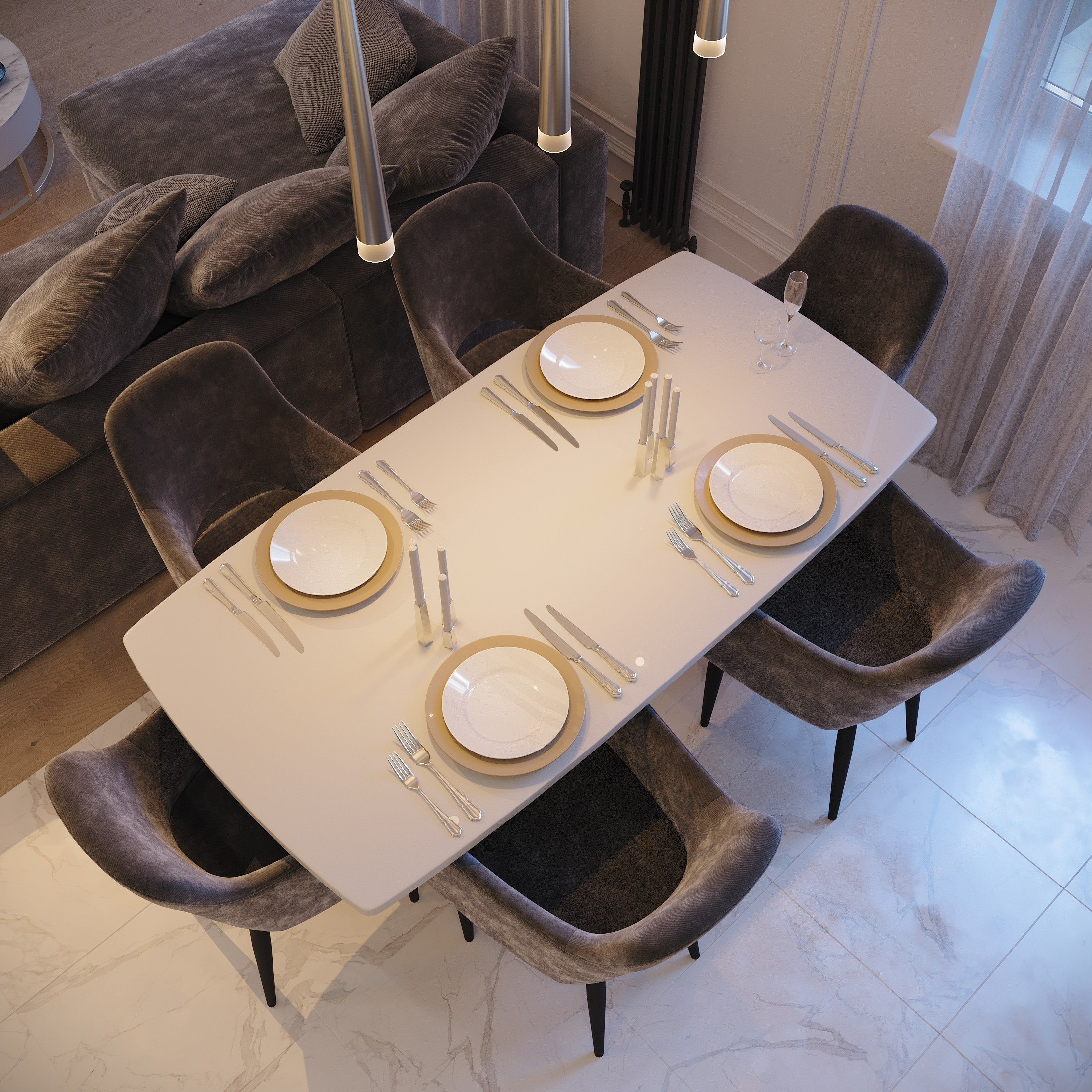 Визуализация квартиры для девушки-фотографа. Студия 3d визуализации Arcviz