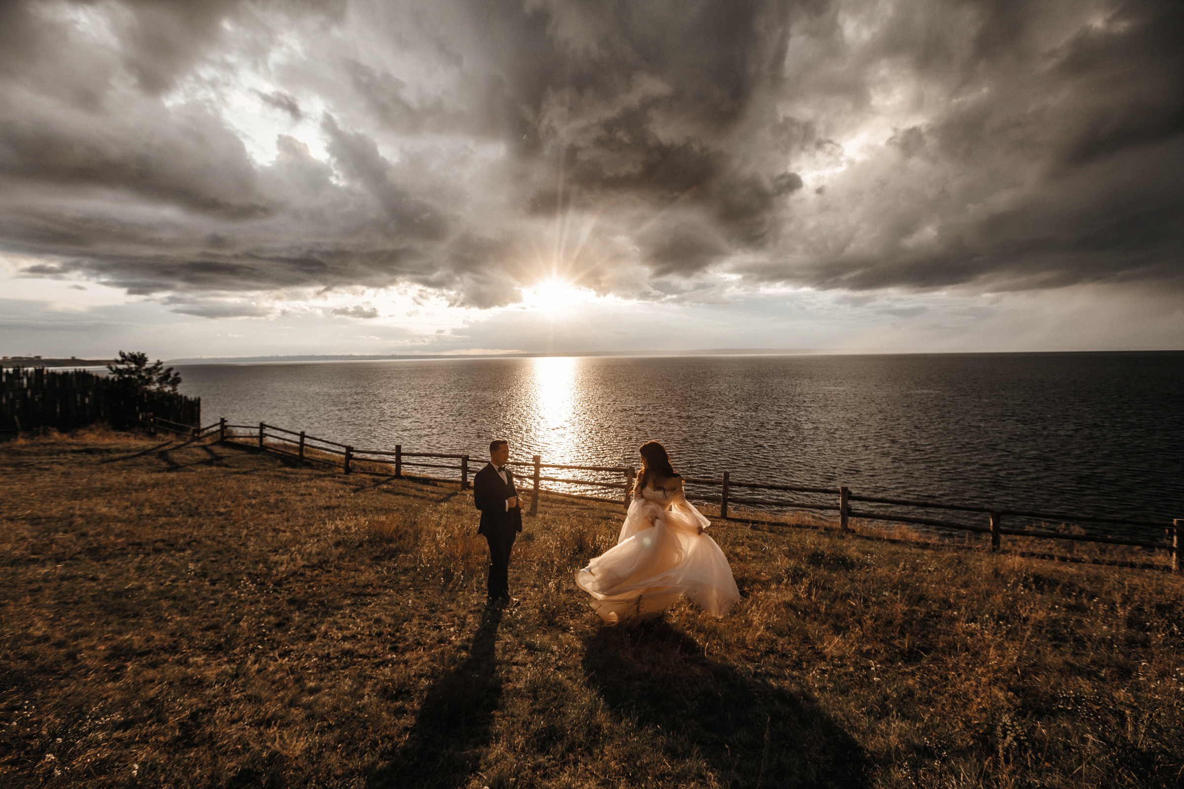 В сентябре тоже бывает жарко. Свадебный фотограф в Ульяновске Алексей Китов