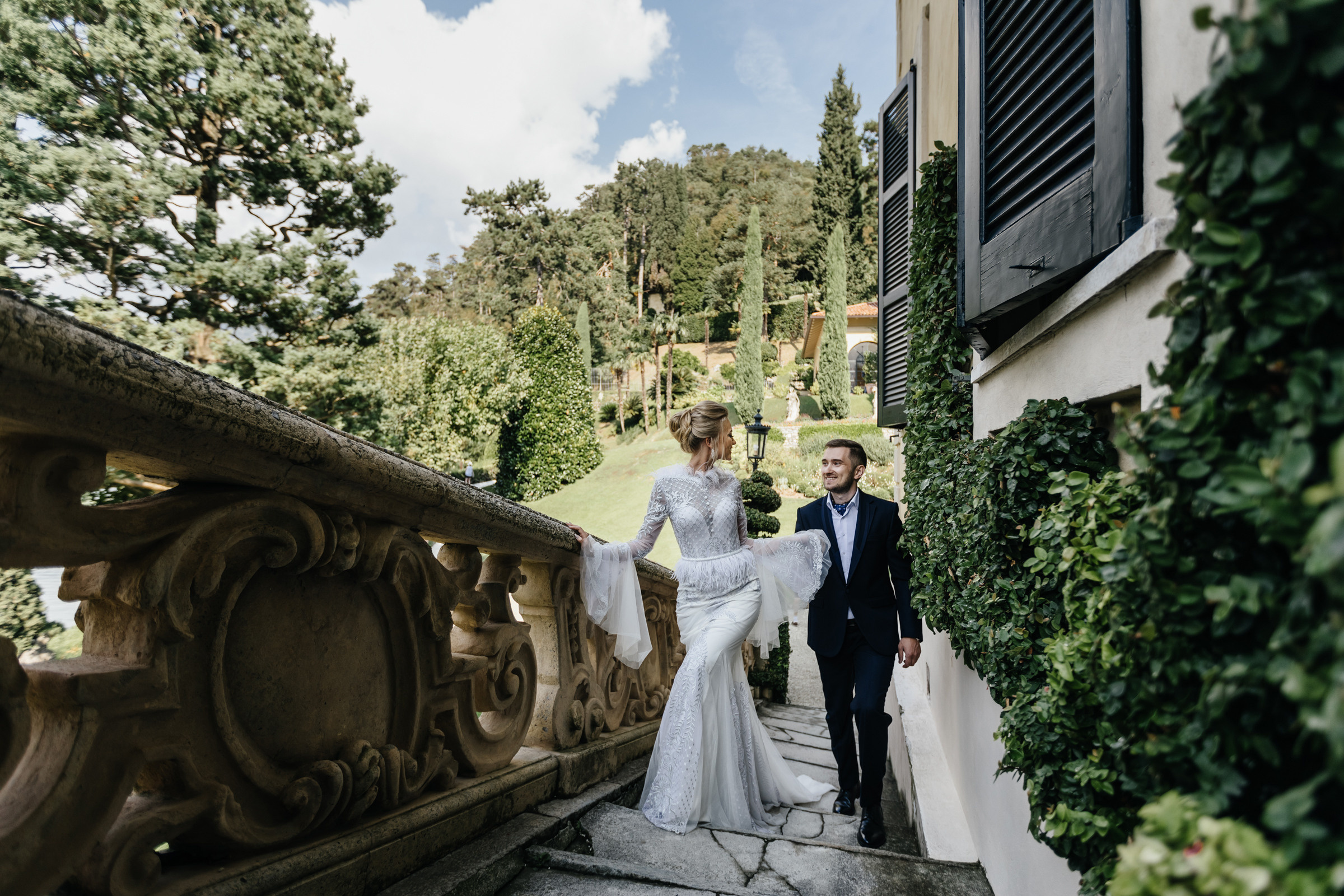 Итальянская история на озере Комо. Свадебный фотограф в Ульяновске Алексей Китов