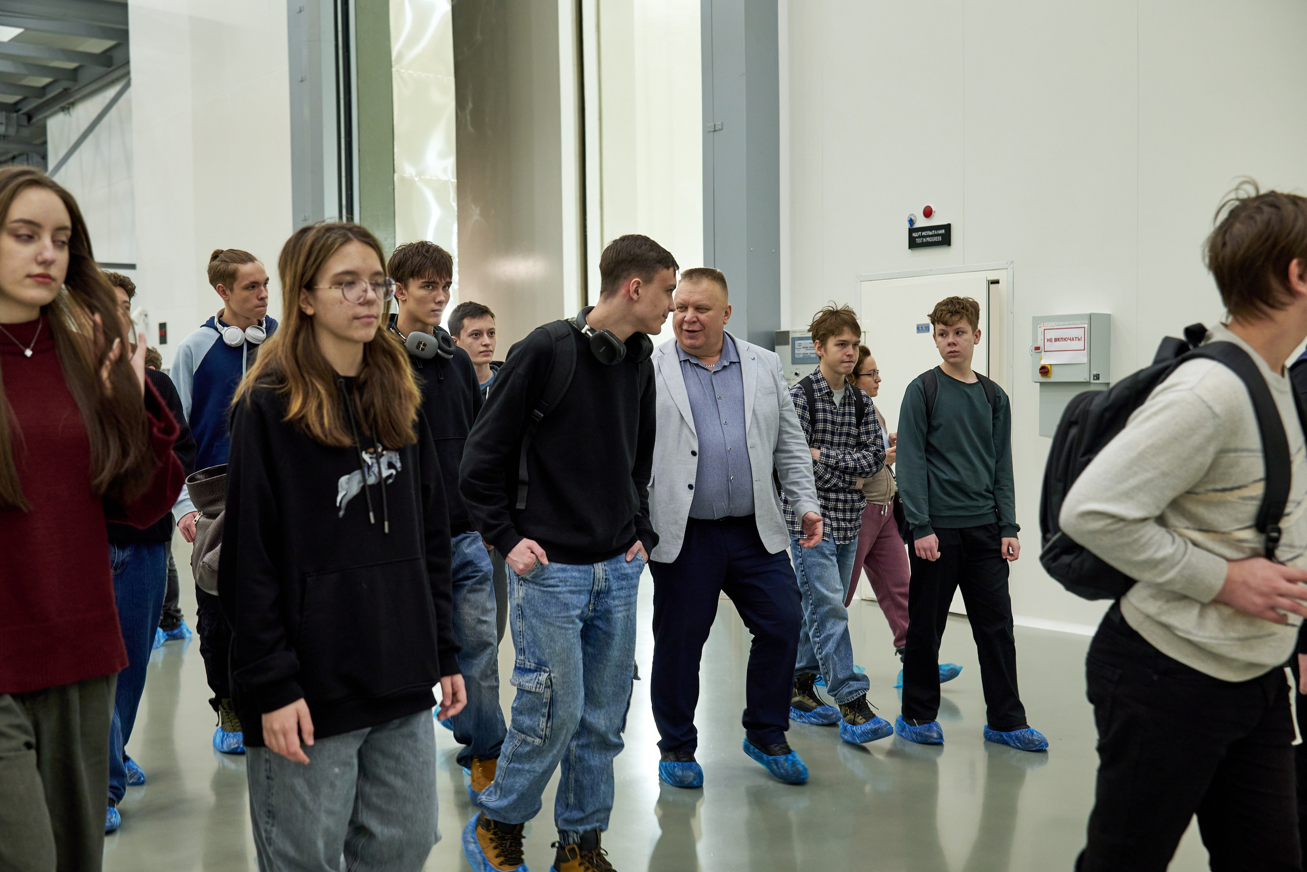 Экскурсия в «Газпром Космические системы». Фотограф Щёлково