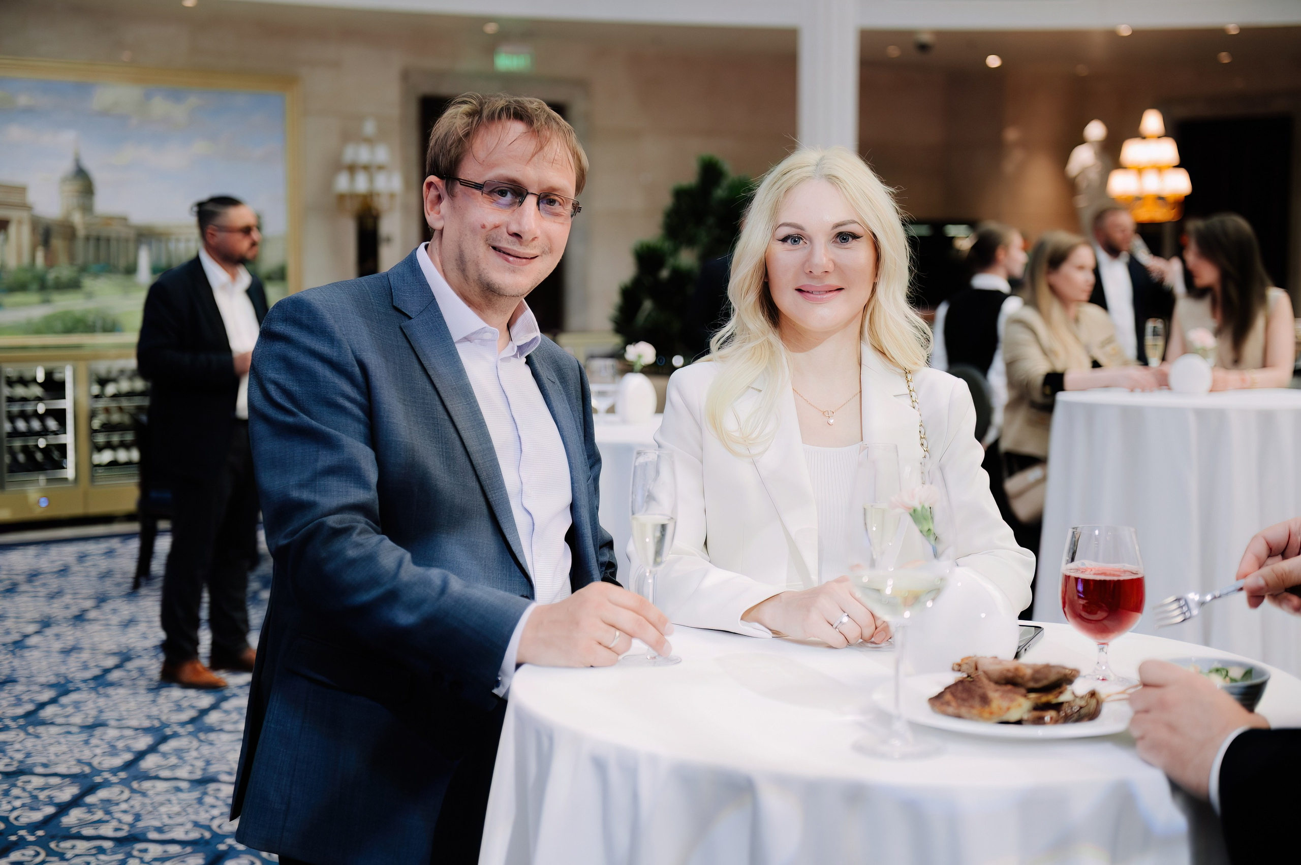 Ужин от правительства Москвы в Lotte отель. Коммерческий фотограф в Санкт-Петербурге Анна Кобзарь