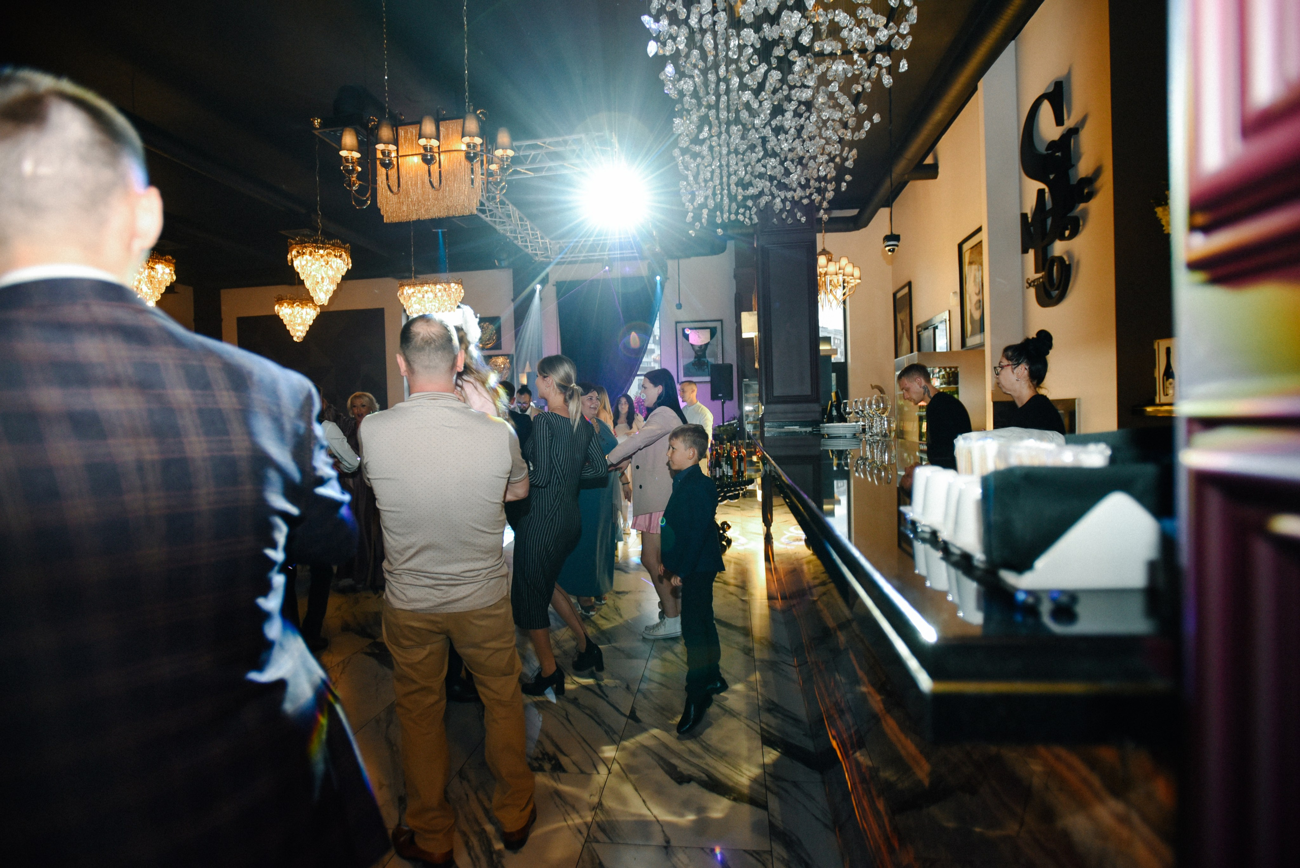 Виктор и Ангелина Банкет на 100 гостей Ресторан Segreto. Фотограф Лола Волна, город Москва