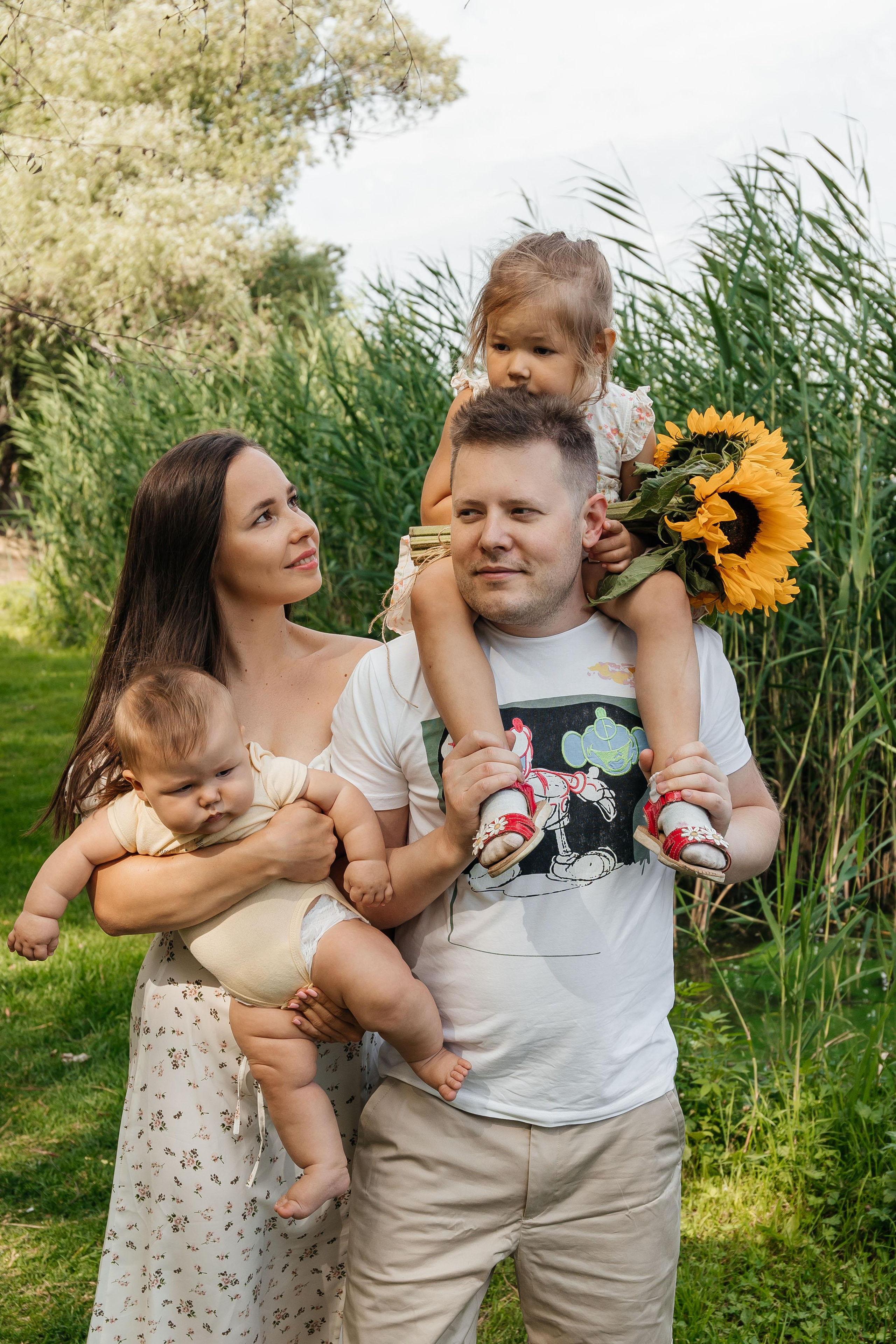 Настя, Влад, Аня и Даня. Фотограф Харитонова Наталья