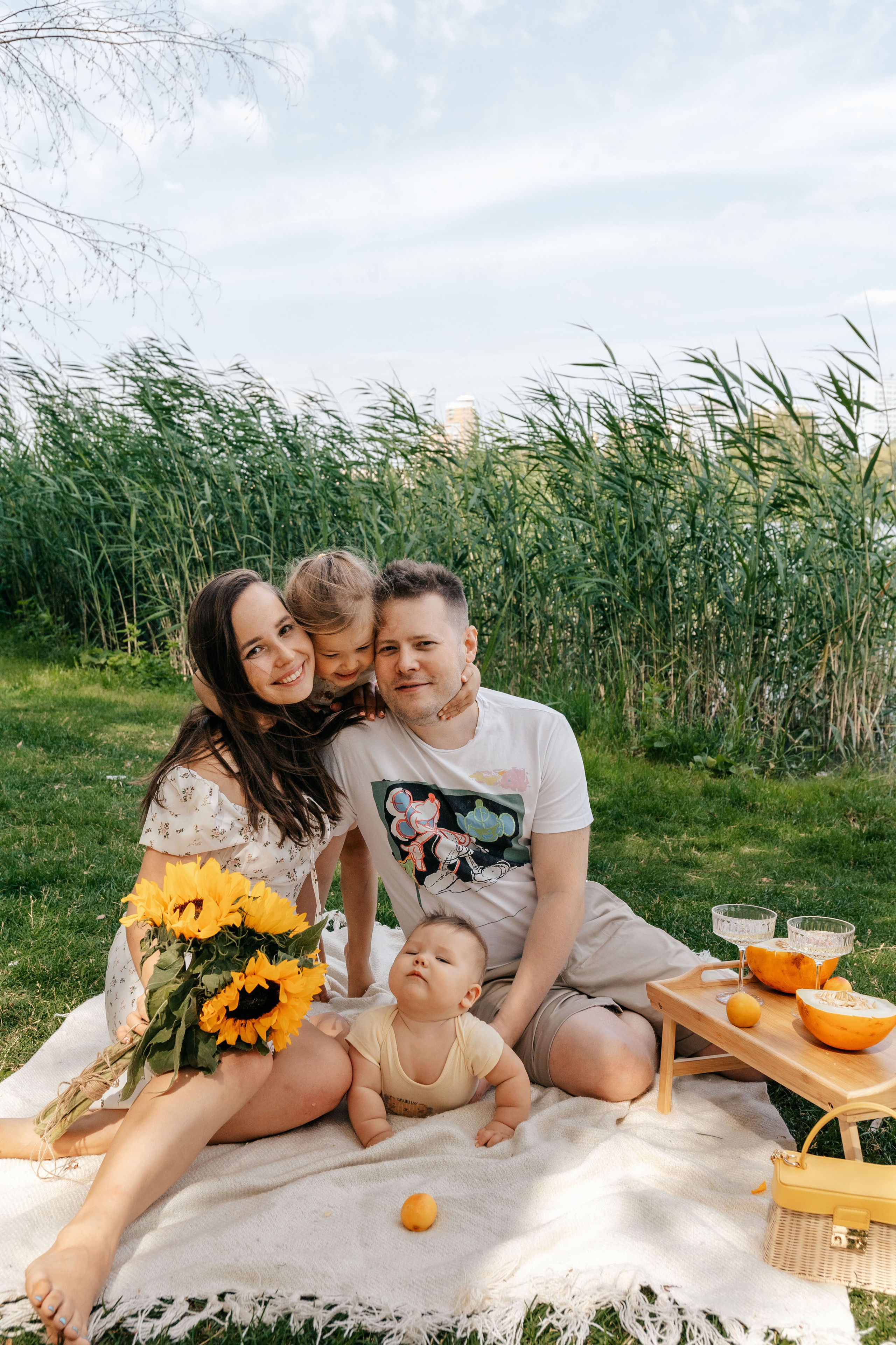 Настя, Влад, Аня и Даня. Фотограф Харитонова Наталья