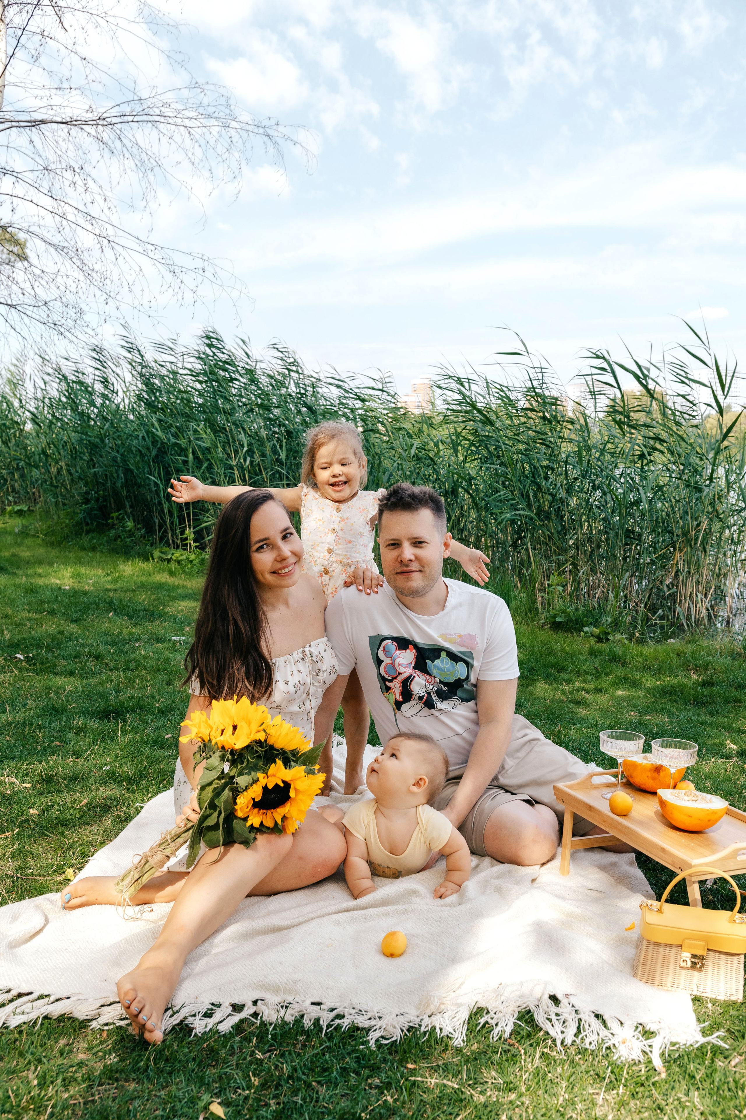 Настя, Влад, Аня и Даня. Фотограф Харитонова Наталья