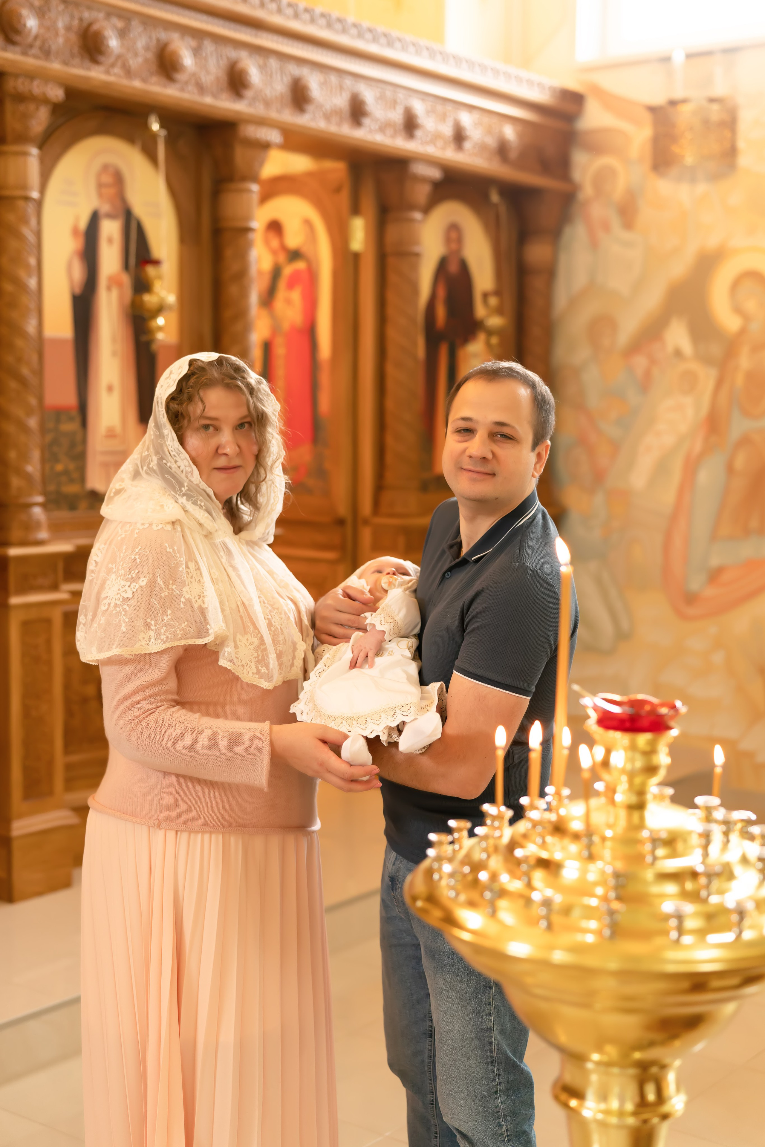 Таинство Крещения. Семейный и детский фотограф Тула Ясногорск Тульская область Надежда Кукушкина