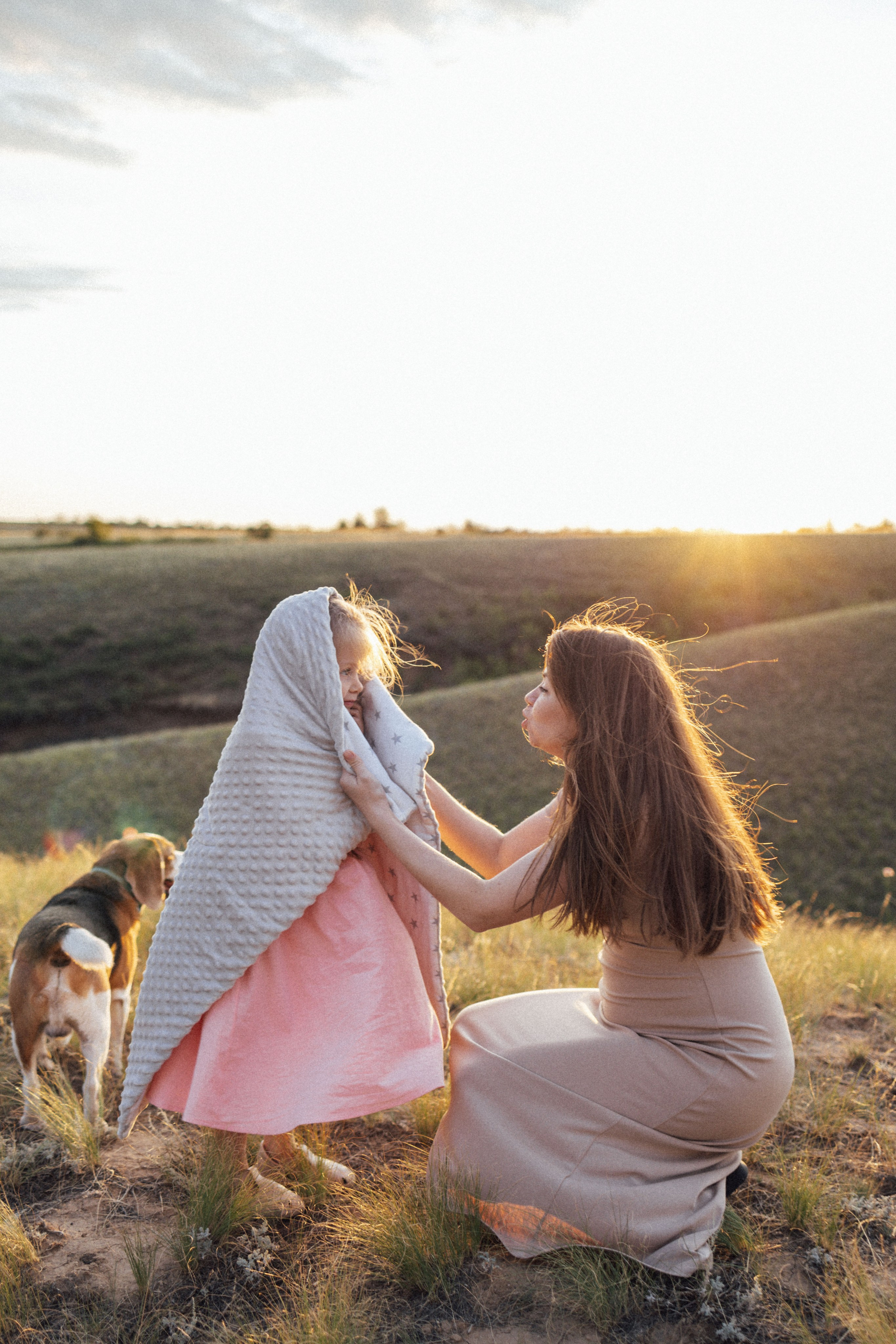 Кристина + Никита + Мира + Ричи. Семейный фотограф Елена Баган Волгоград