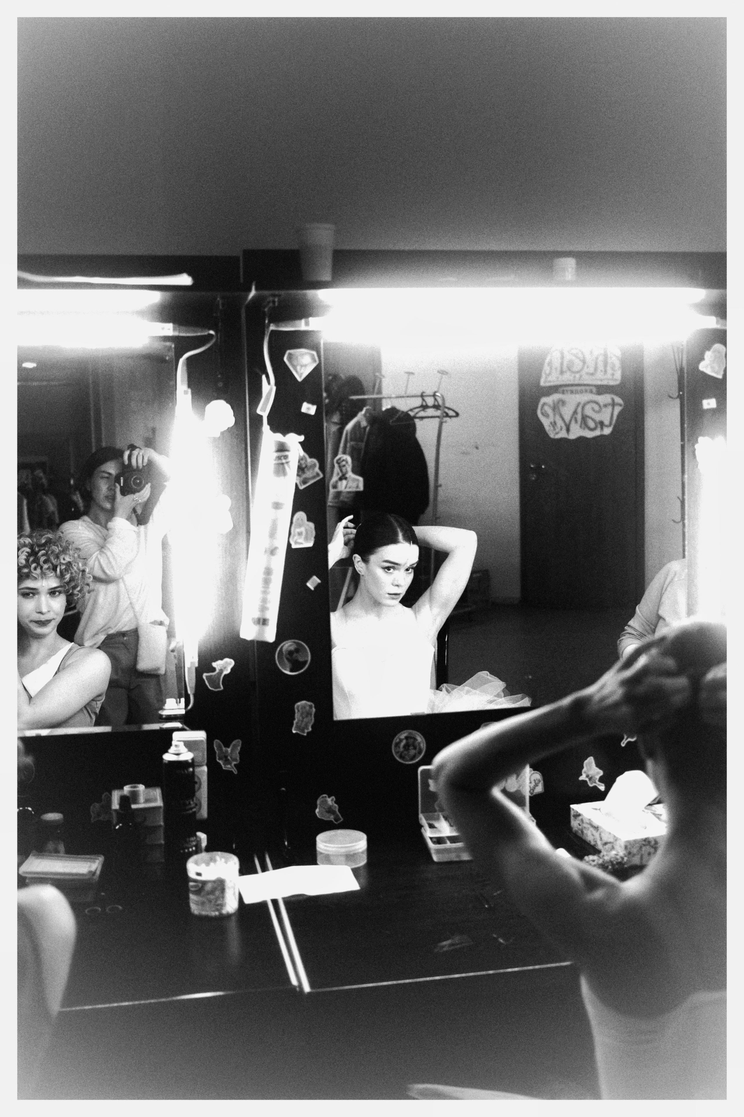 Theatre backstages. Portrait and backstage photographer Nina Crane