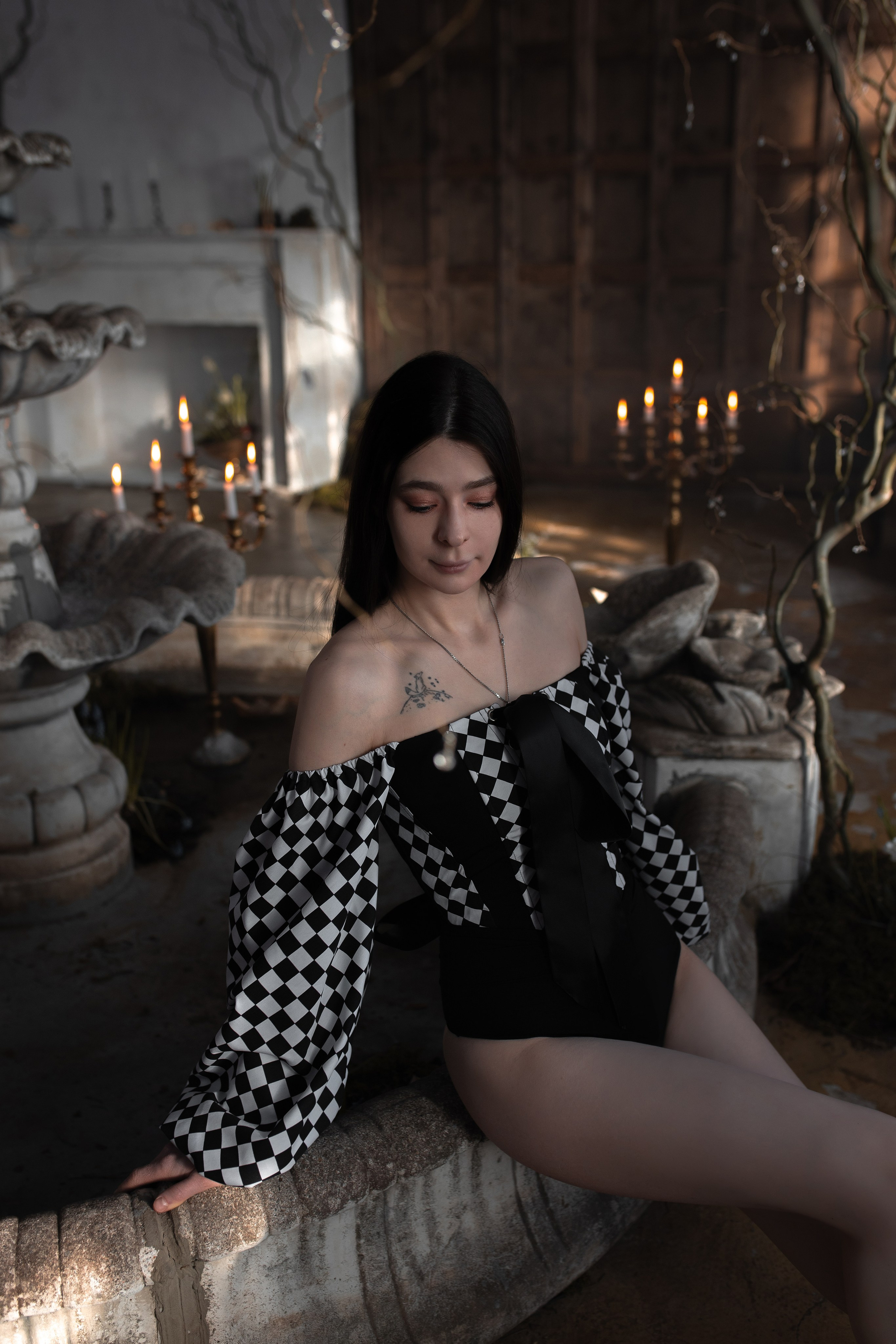 Корсет 'Dark Circus'. Лиза Бродская — фотограф в Москве