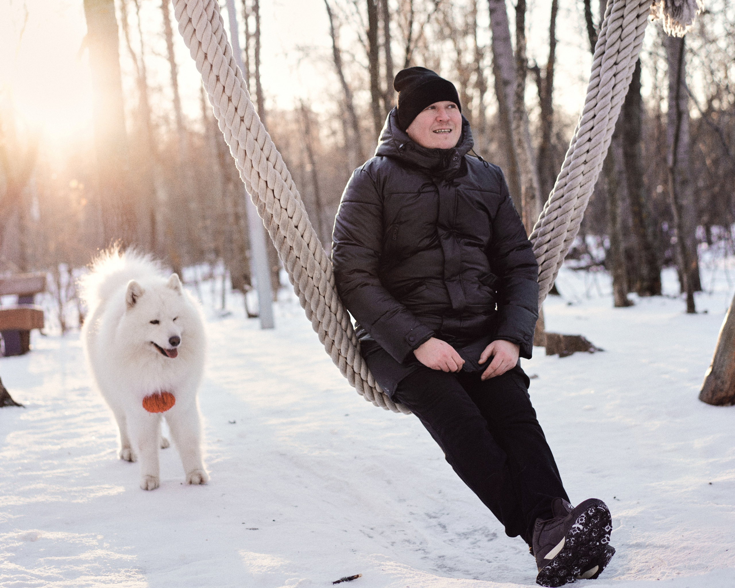 Прогулка морозным утром. Фотограф Казань