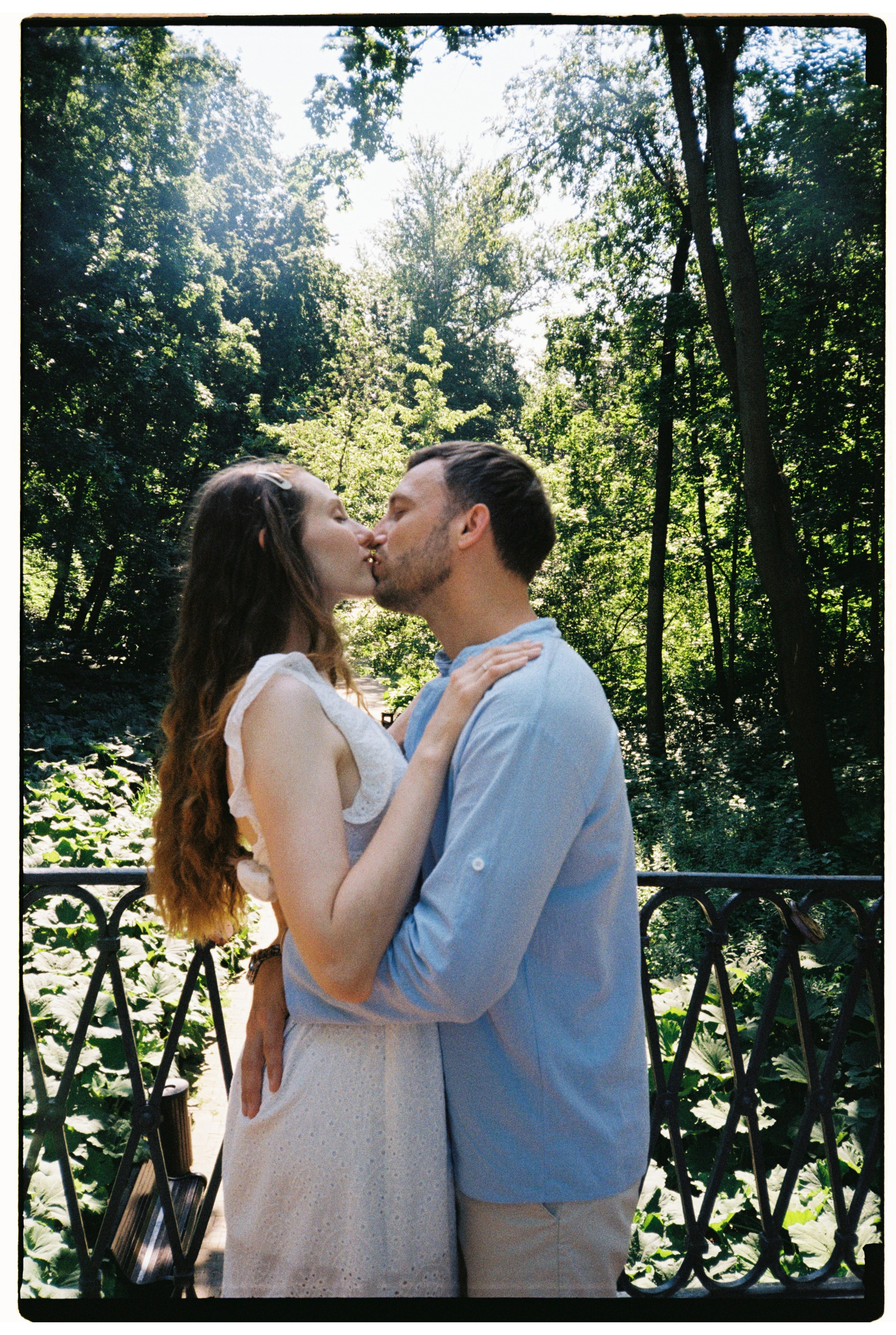 Прогулка лавстори предсвадебная в Парке Горького