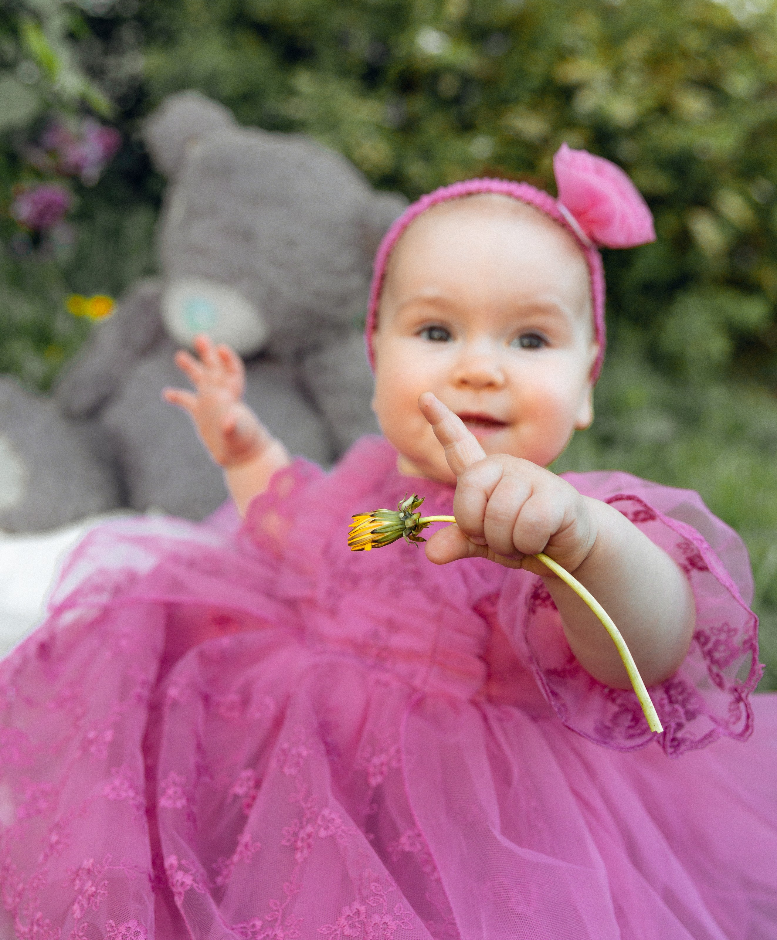 Полина 1 годик. Портретный и семейный фотограф в Москве Ирина Голубчина