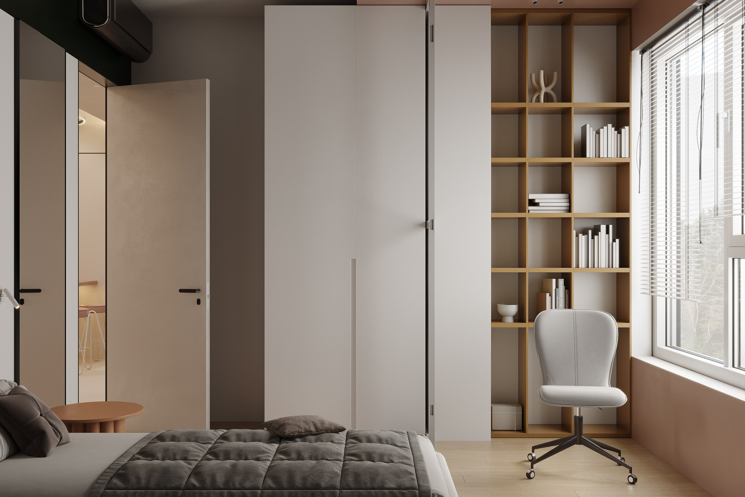 Квартира для LSD Bureau. 3D визуализация интерьера и архитектурной среды