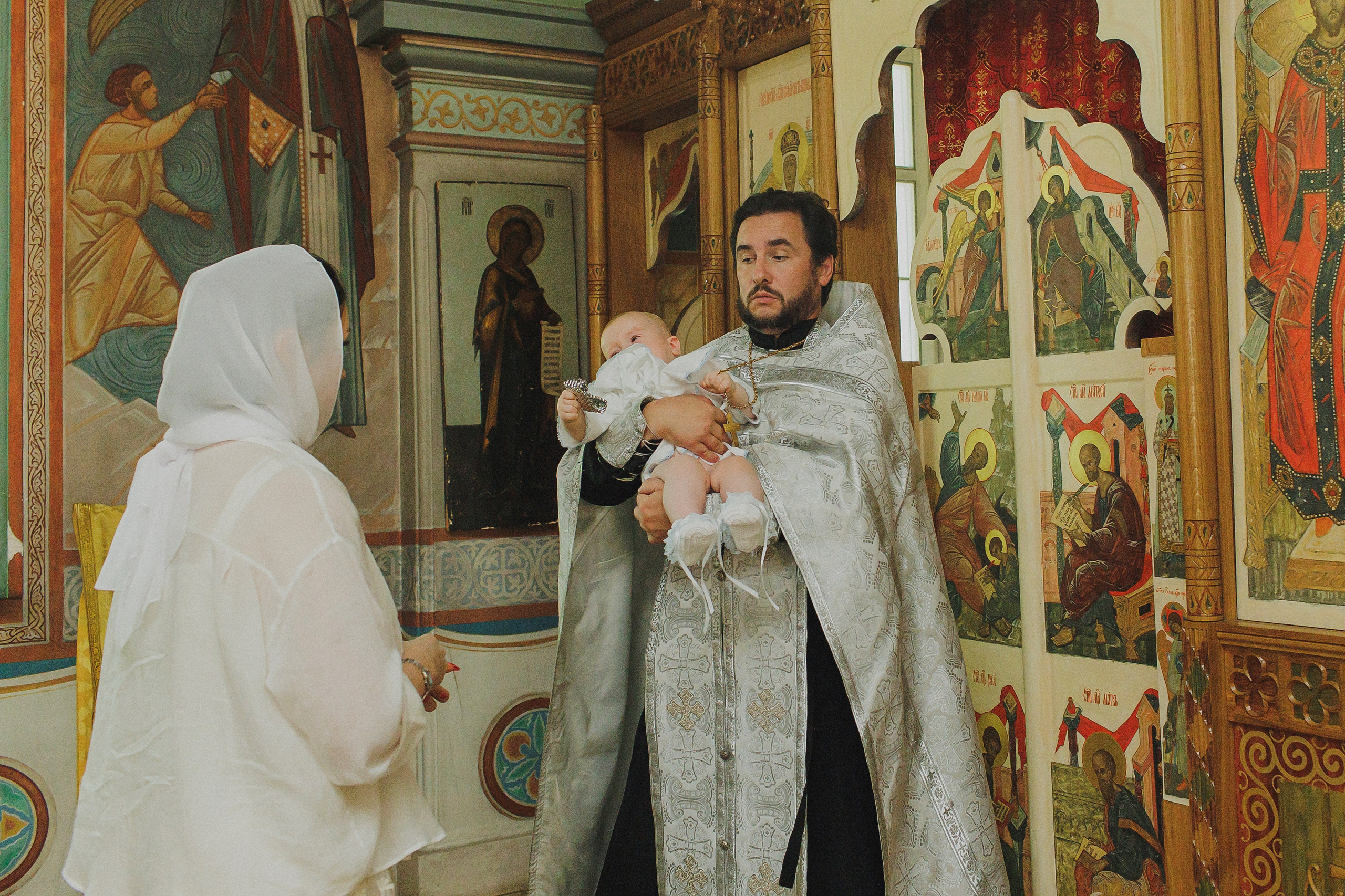 Таинство крещения в Люберцах и Москве. Фотограф в Москве и Люберцах Анна Ушакова