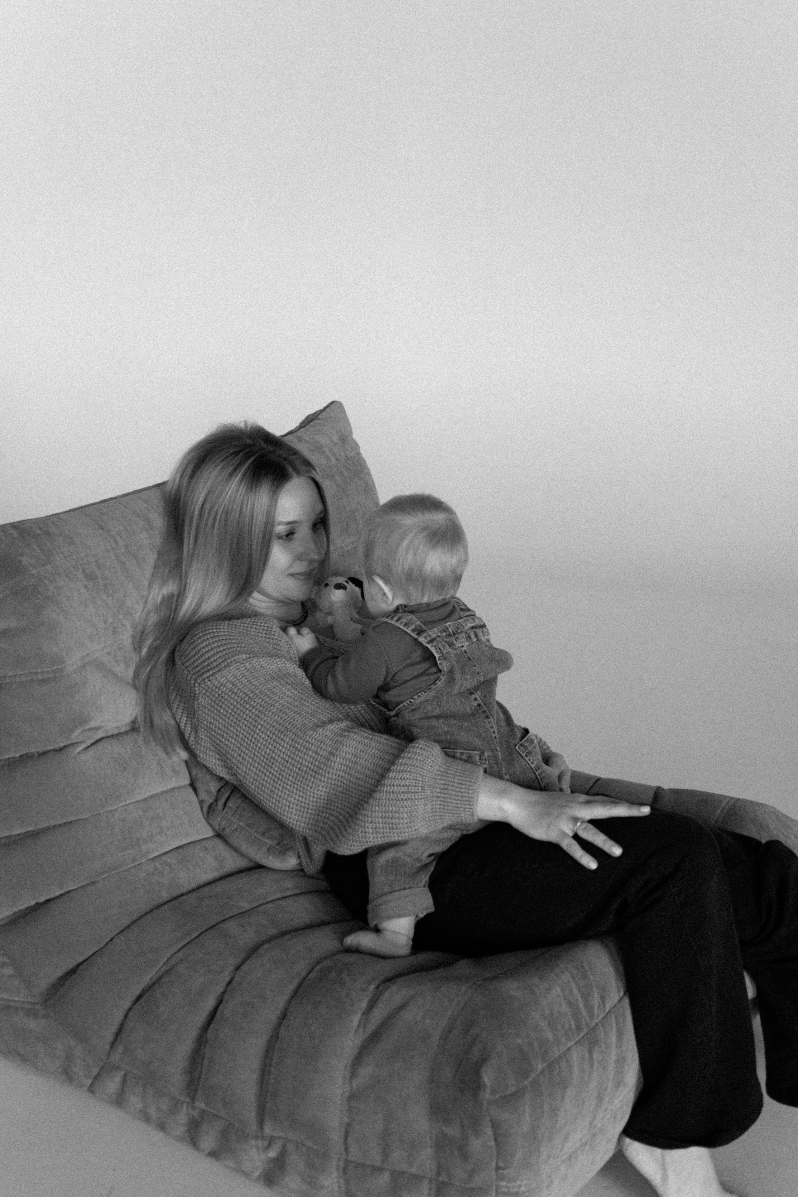 Наталья с дочкой /студия/. Фотограф в Красноярске Александра Викулова