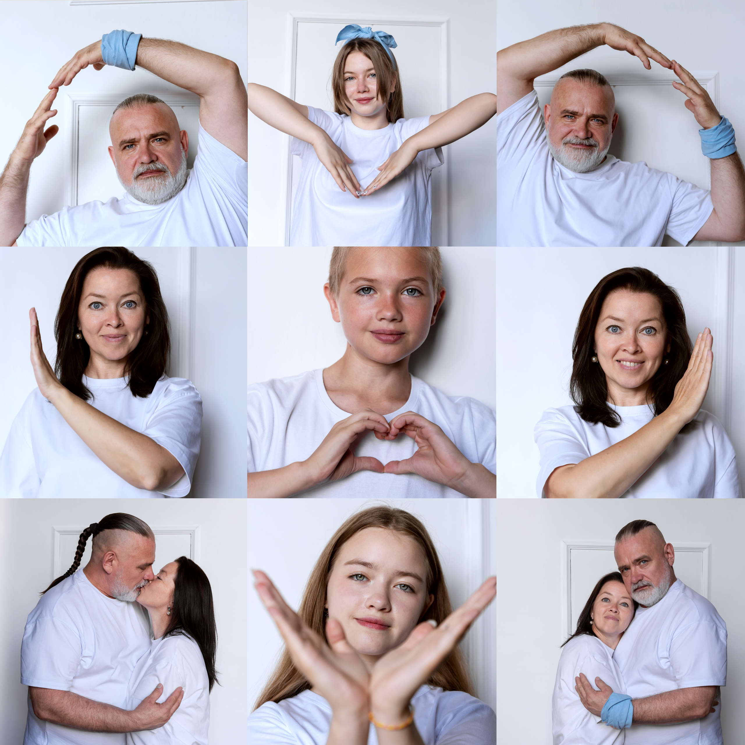 Анна и ее большая семья. Индивидуальный фотограф в Самаре Кузнецова Мария