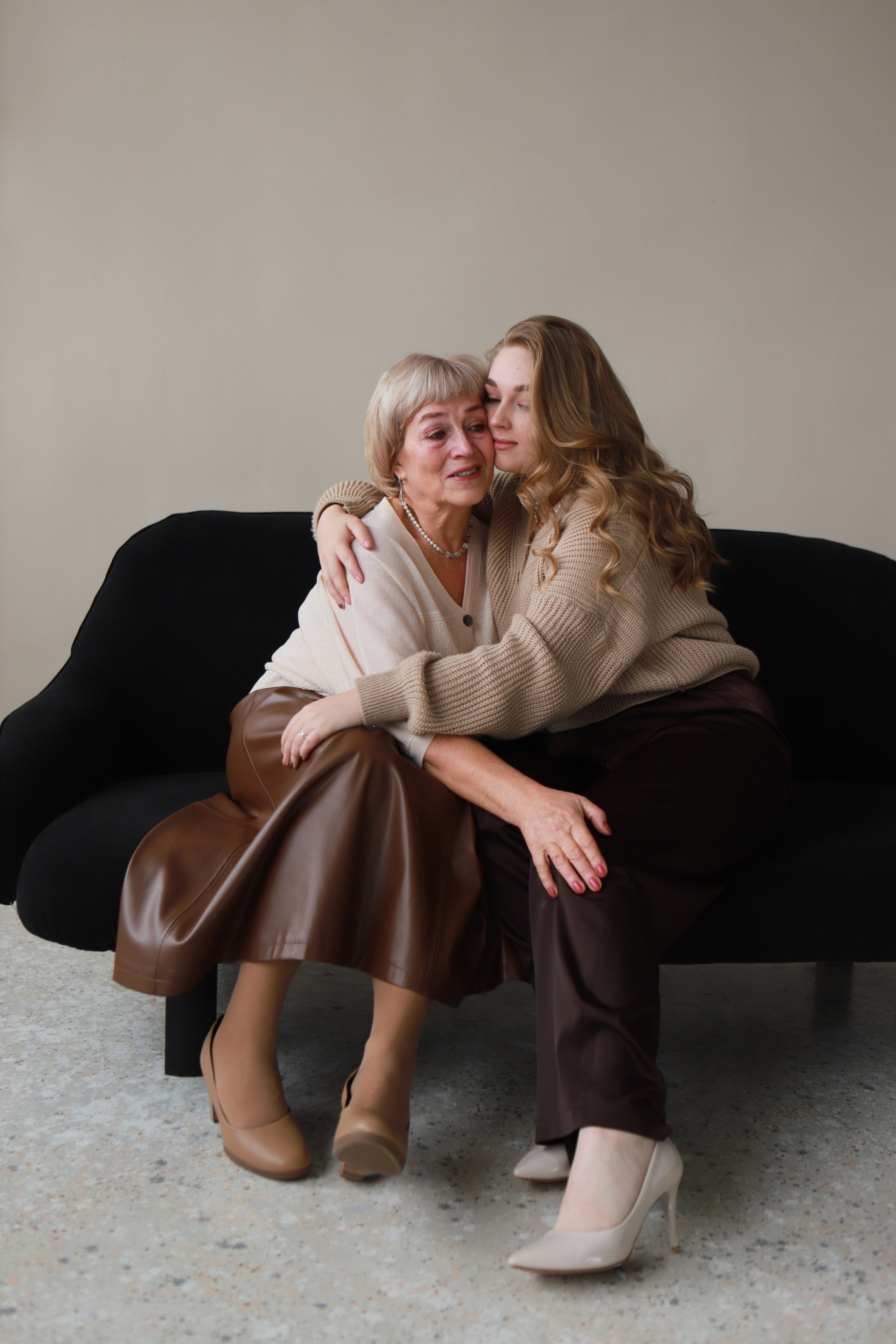 Семейная фотосессия - Трогательная съемка трех поколений. Семейный и женский фотограф Кемерово Мария Степ