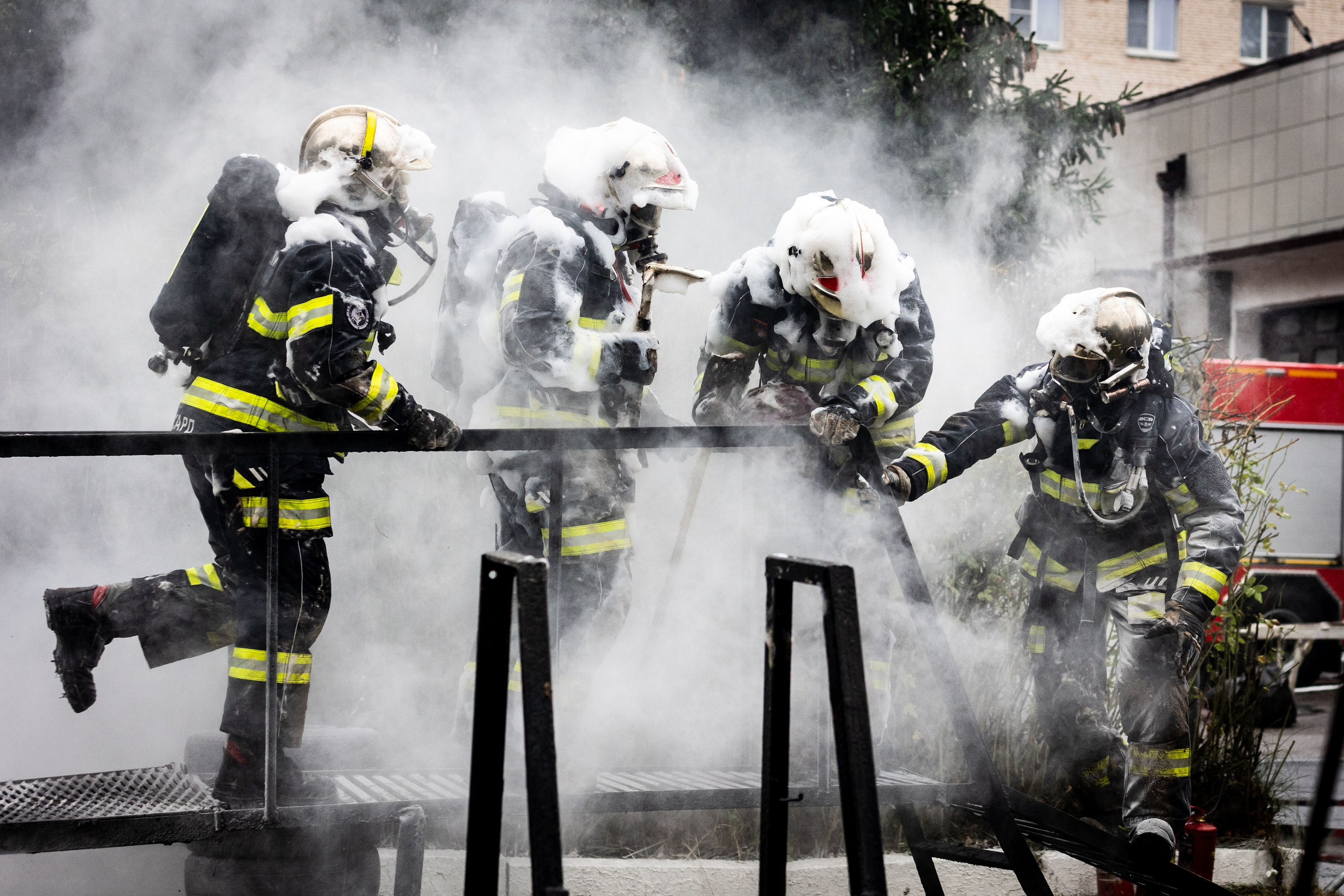 Финал международных соревнований среди пожар но-спасательных подразделений. Фотограф в Санкт-Петербурге