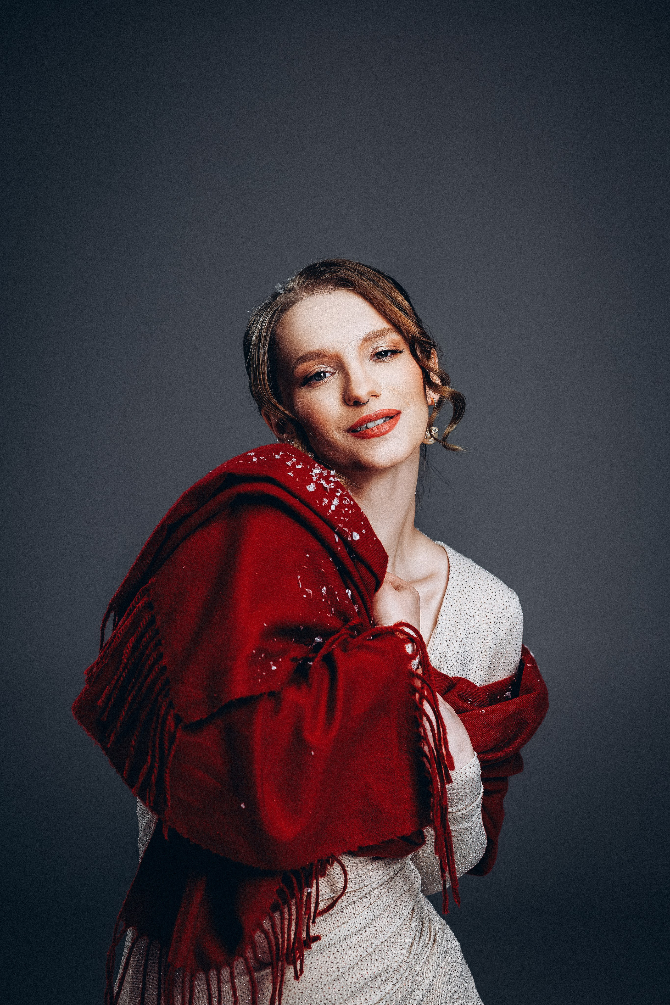 Женский портрет в студии. Фотограф Минск