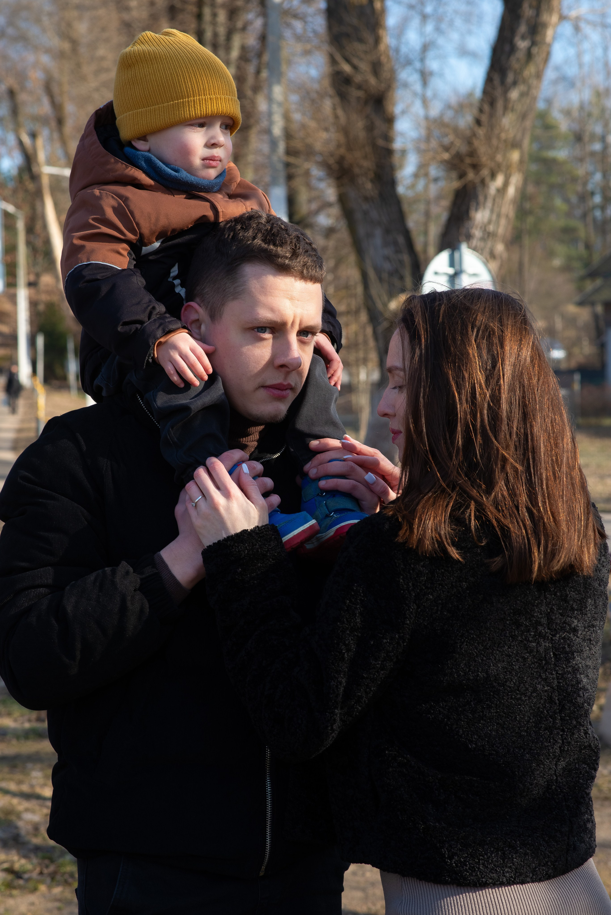 Екатерина, Артем и Родион. Семейный фотограф на выписку из роддома и крещение Минск Настя Гришук