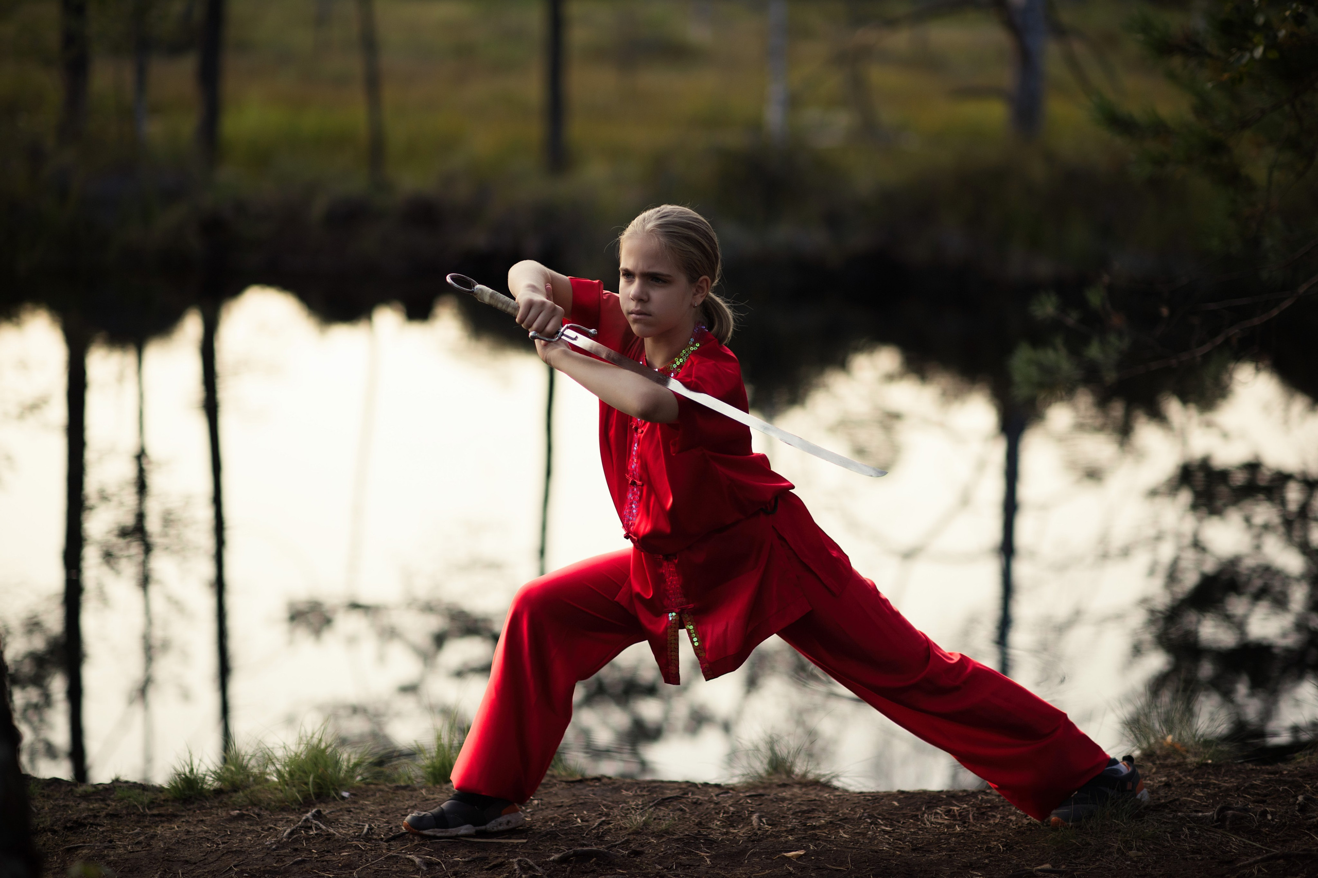 Лера. Фотосъемки на сапах, Москва. Сплавы на сапах