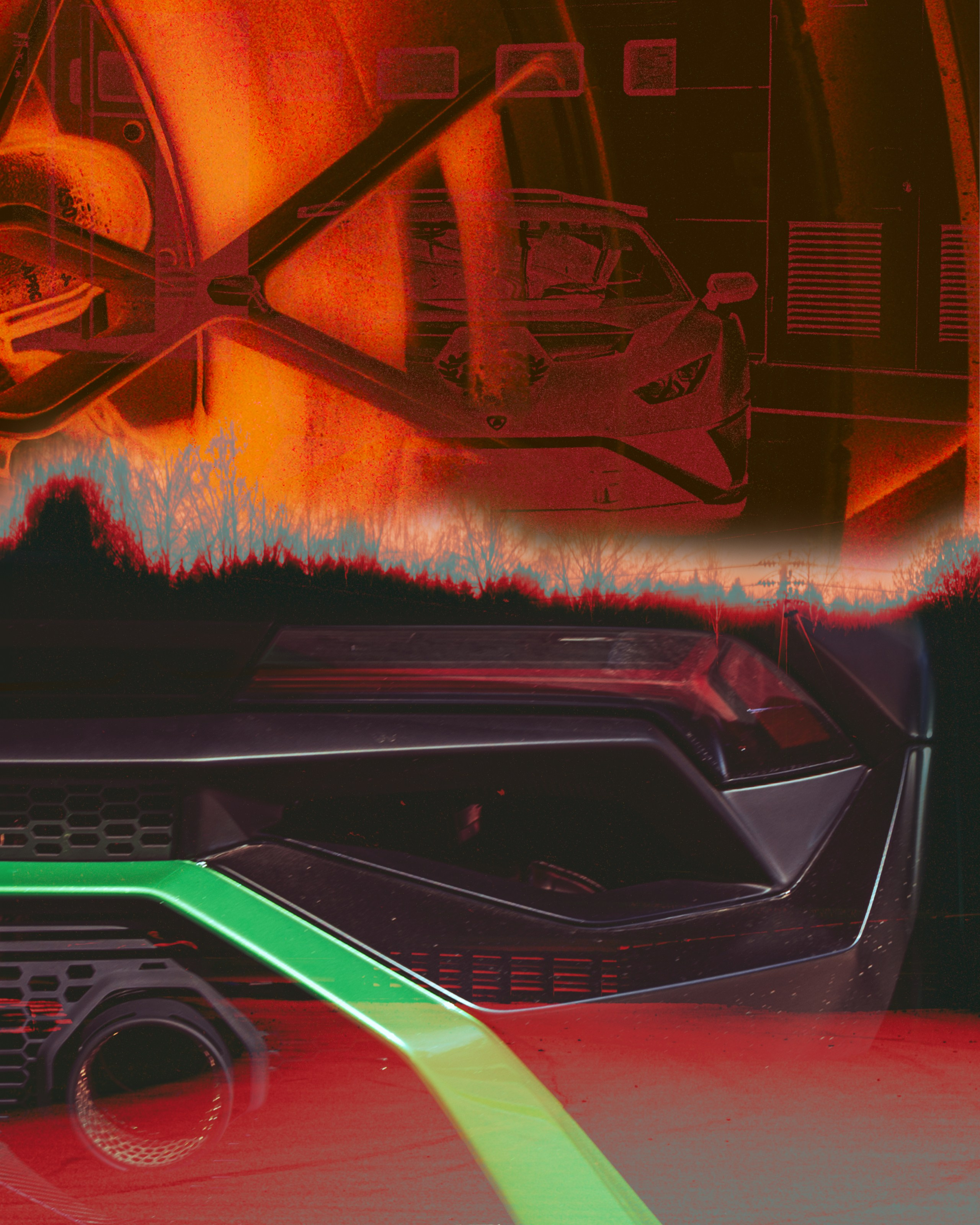 Lambva (Lamborghini Huracan STO). Автомобильный и коммерческий фотограф Москва