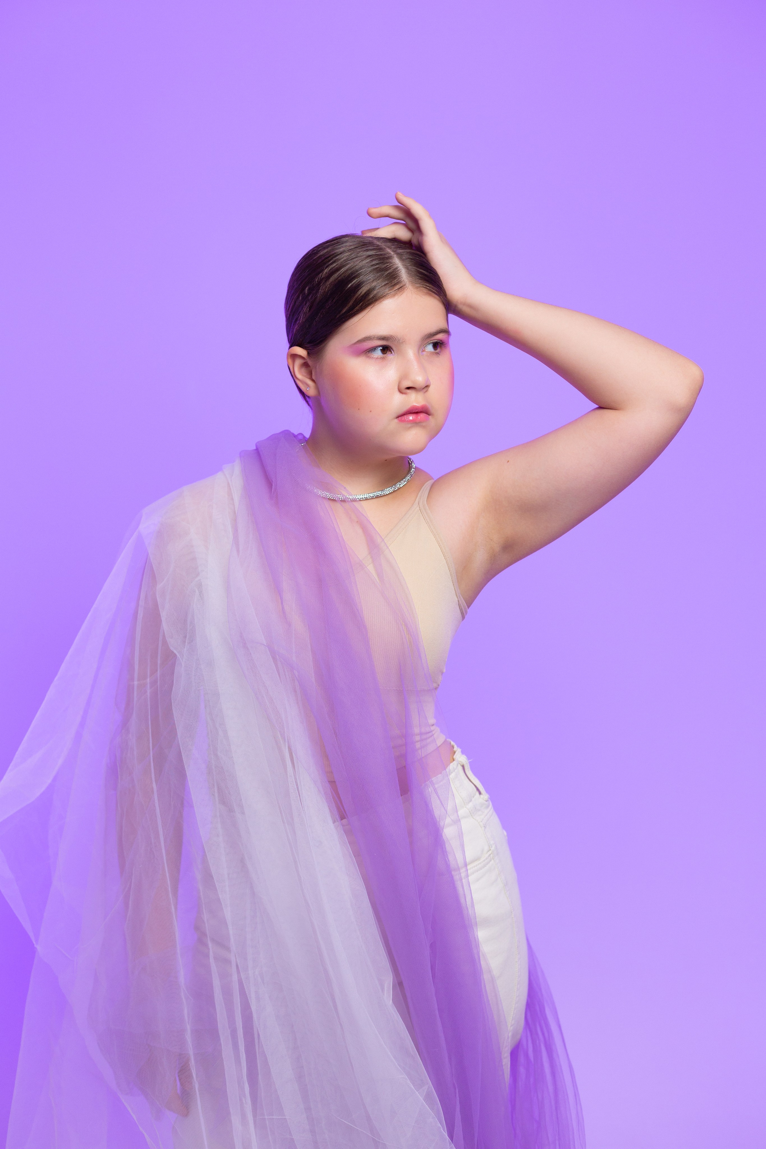 Съёмка для модельной школы. Фотограф Шагалов Михаил