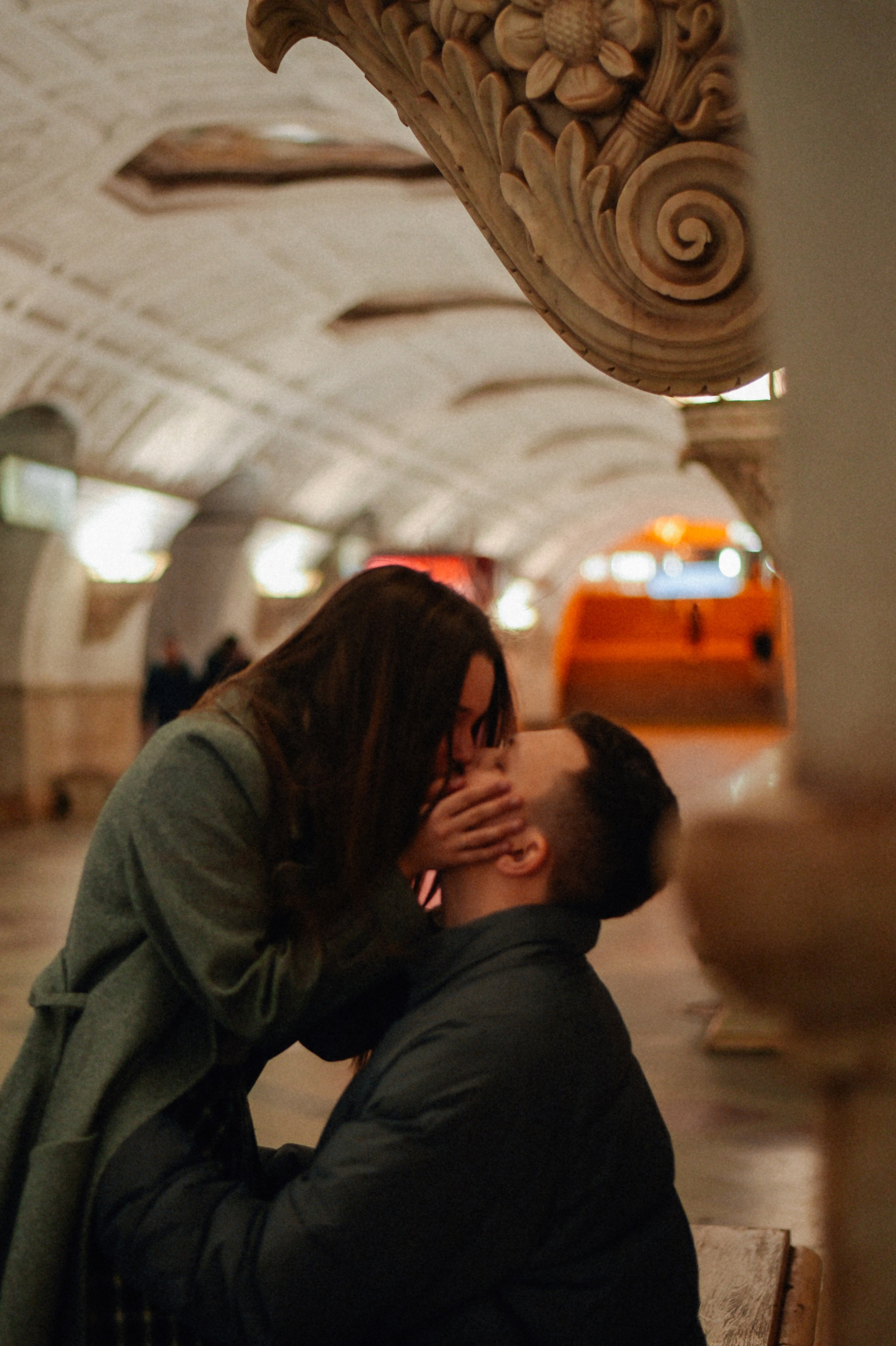 Пустое метро. Фотограф Лола Волна, город Москва