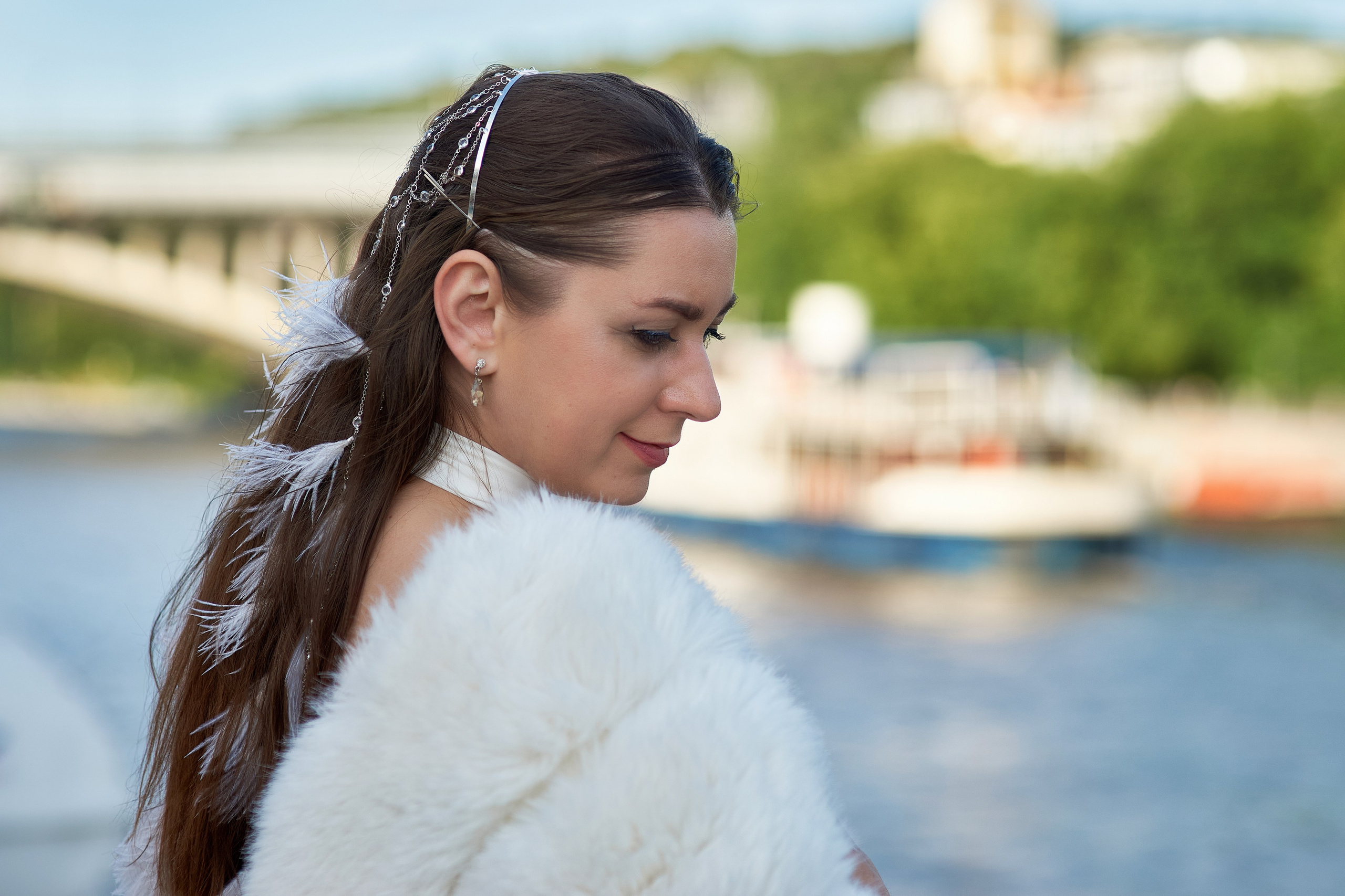 Свадебная прогулка на корабле, по Москве-реке