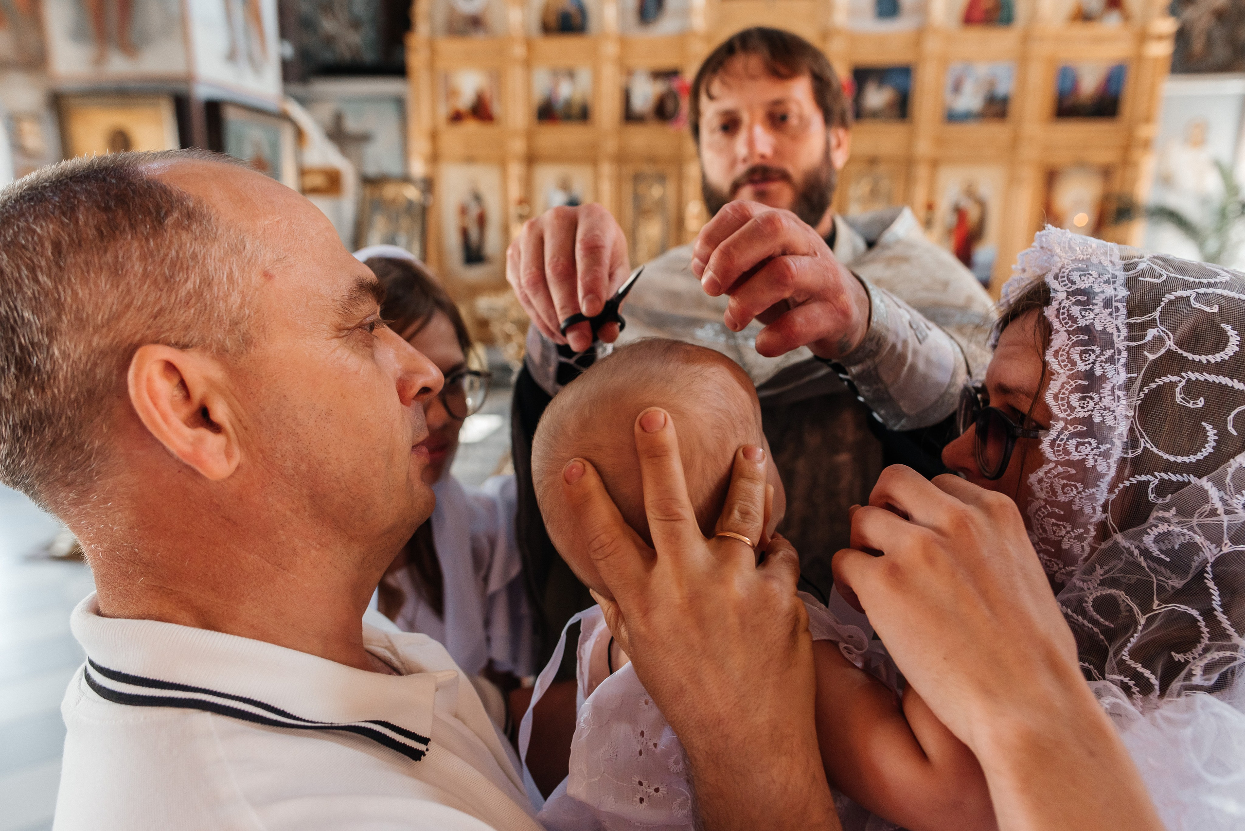 Крещение Златы. Детский и семейный фотограф выпускной альбом Приморско-Ахтарск