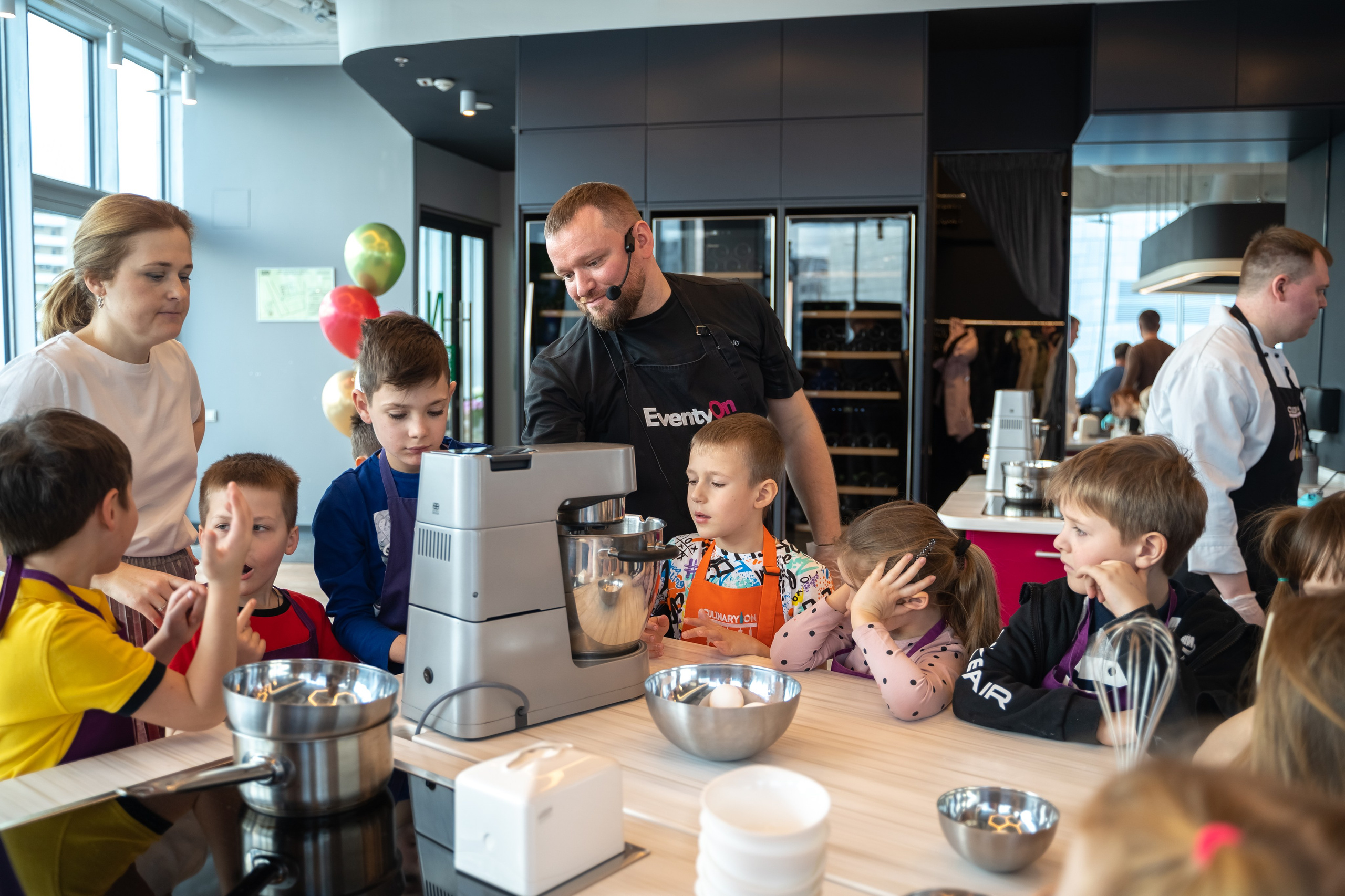 День Рождения в кулинарной студии. Фотограф в Одинцово, Москве