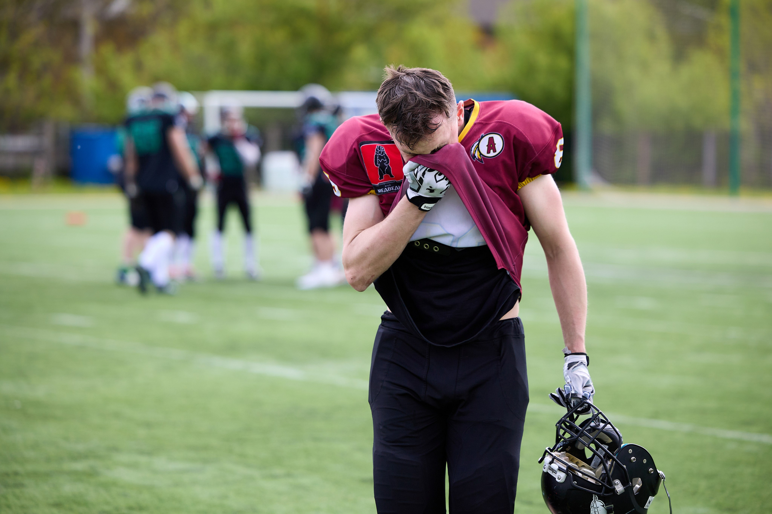 Американский футбол. Апачи — Бульдоги. Светлана Родионова — фотограф спортивный и не только