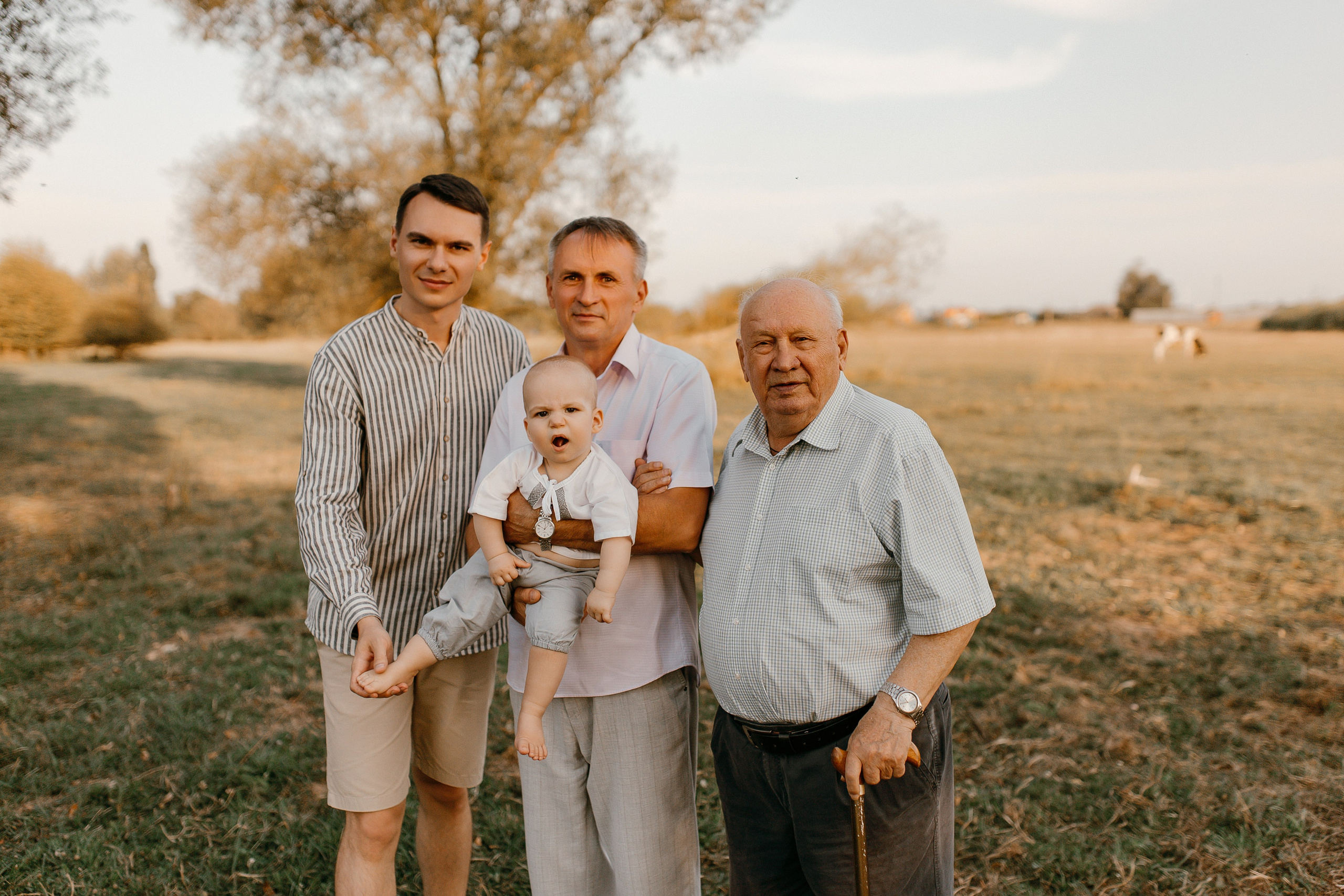 4 поколения. Семейный фотограф Губкин/Старый Оскол