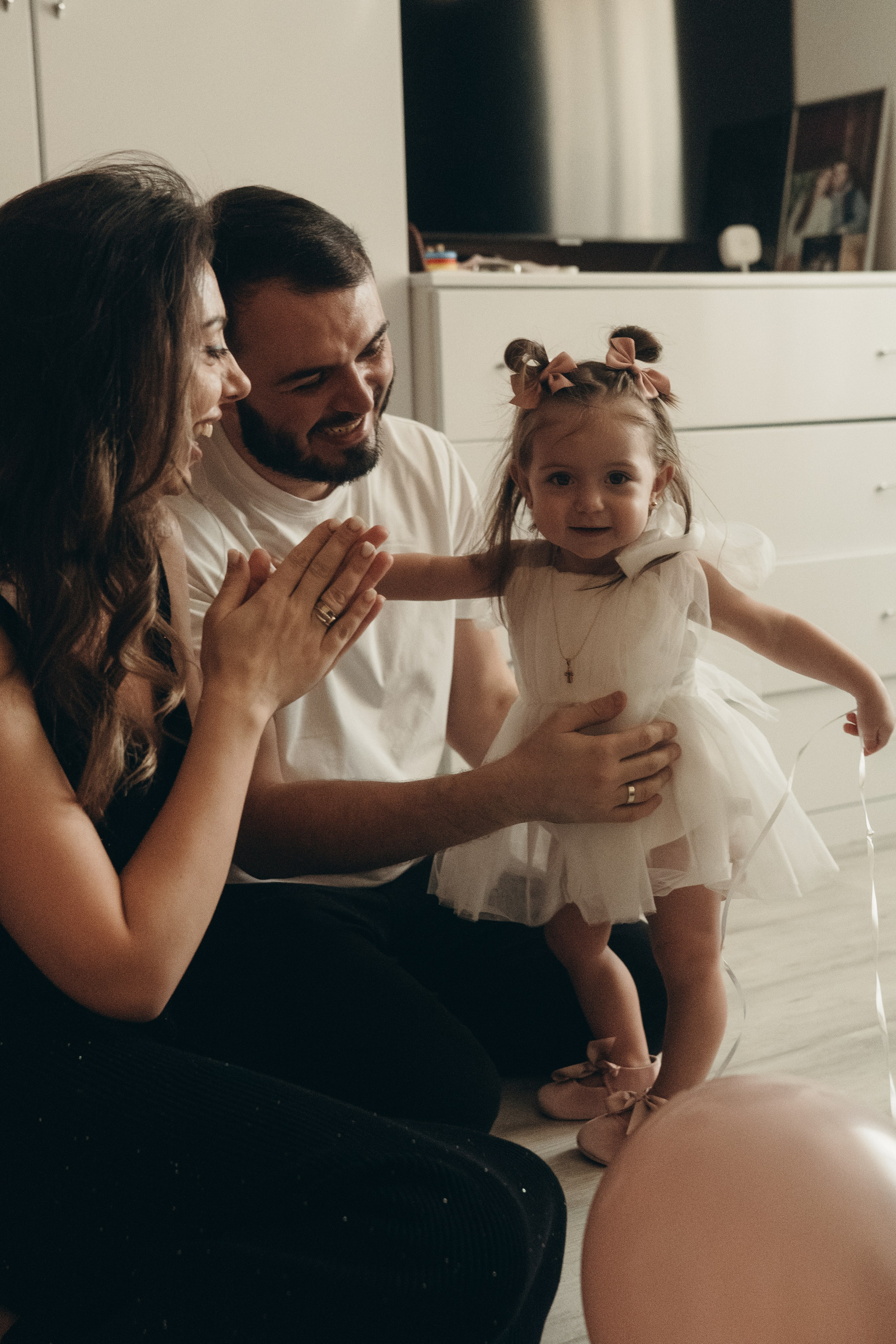 Домашняя фотосессия Годик. Семейный, ньюборн фотограф, фотограф на роды в Москве, Виктория Тюльдюкова