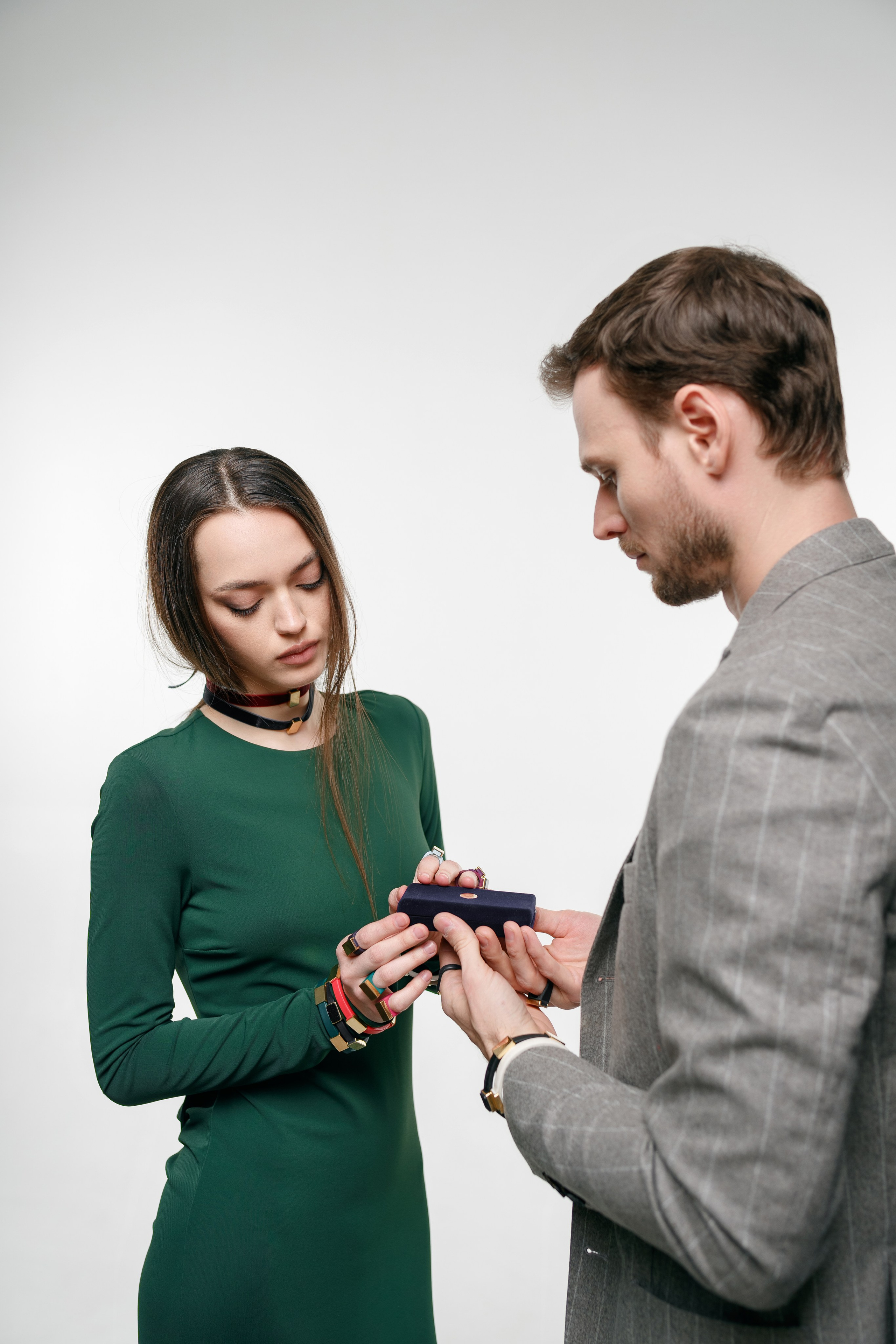 Съемка ювелирки для бренда «Золотник750». Фотограф Олег Сотник