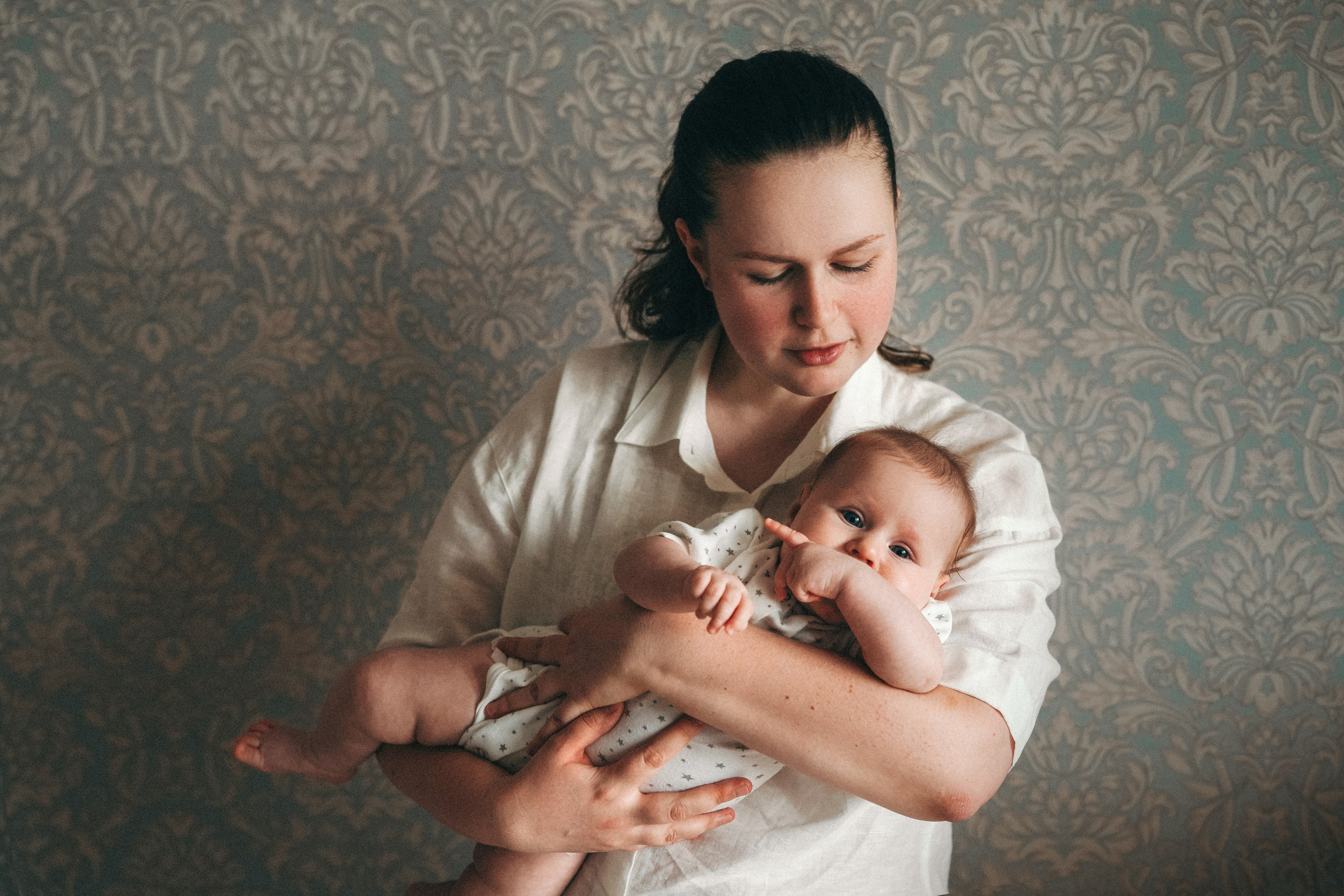 Домашняя фотосессия Ирины и Киры. Детский, семейный и ньюборн фотограф в Москве Юлия Шуарт