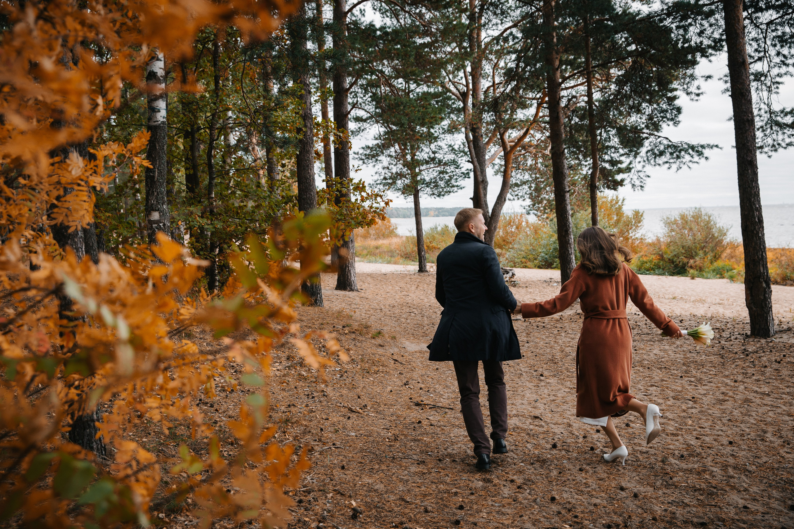 ЗАГС Курортного района (г. Сестрорецк) | сентябрь. Свадебный фотограф в Санкт-Петербурге Полина Корзухина