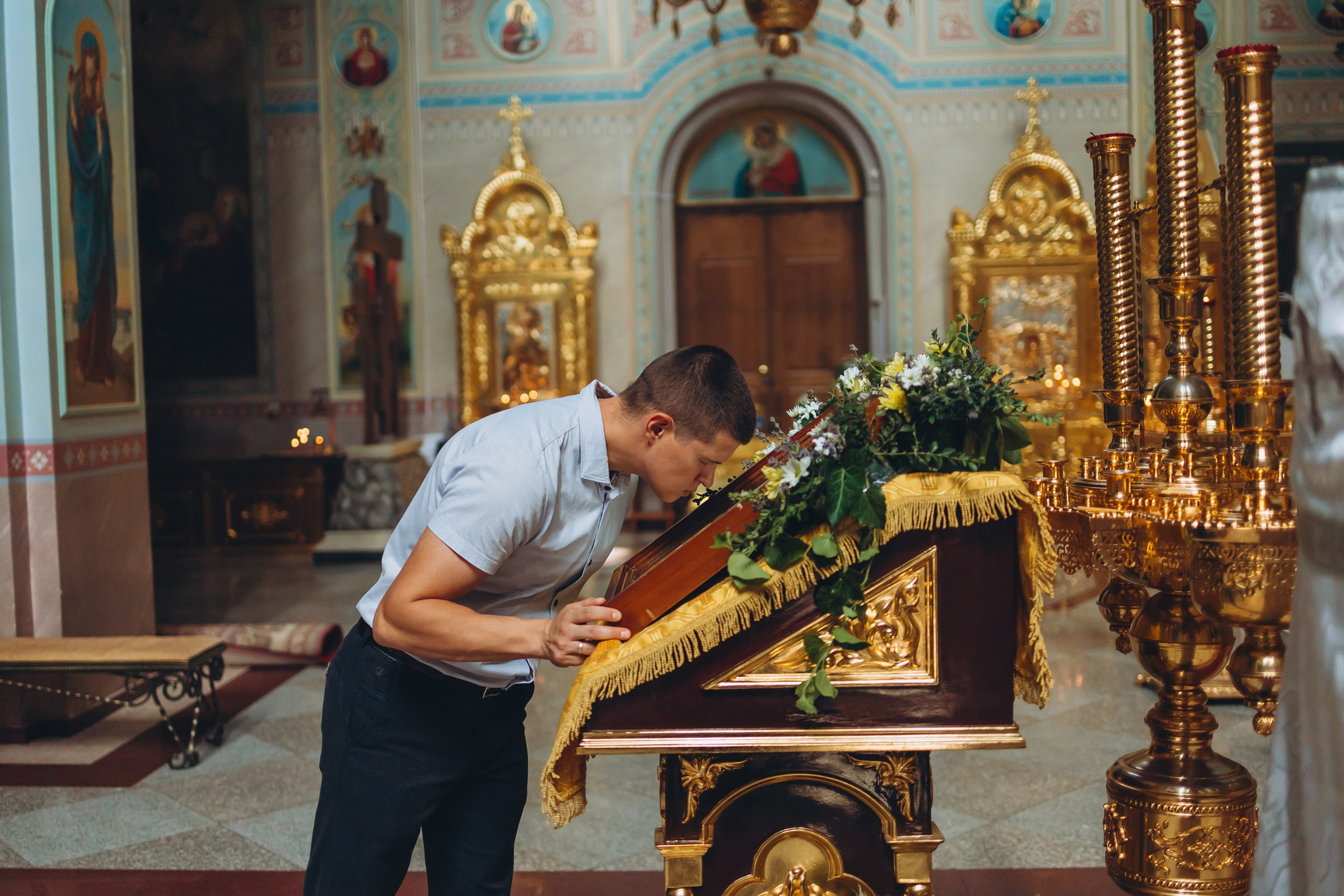 Крещение Давида. Семейный фотограф в Волгодонске Краченцева Анна
