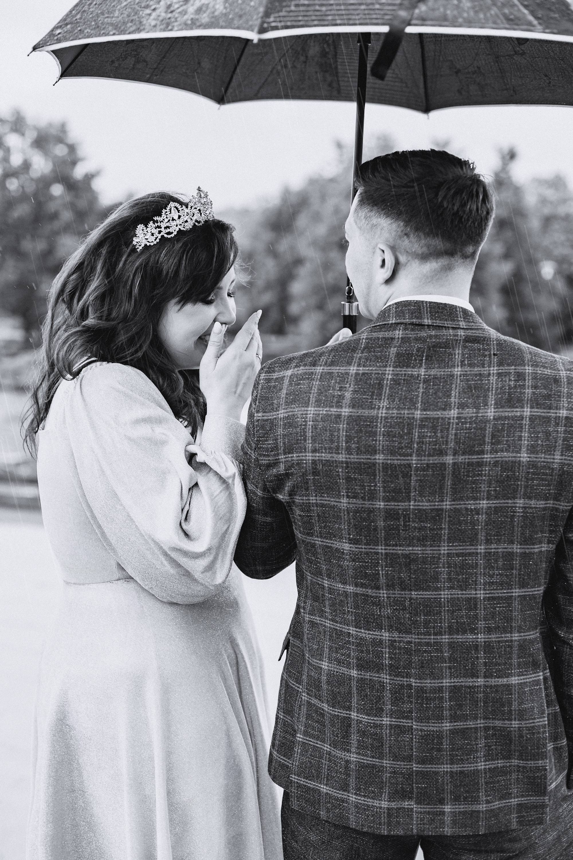 Свадебная фотосессия в дождь. Фотограф в Москве Калагина Светлана