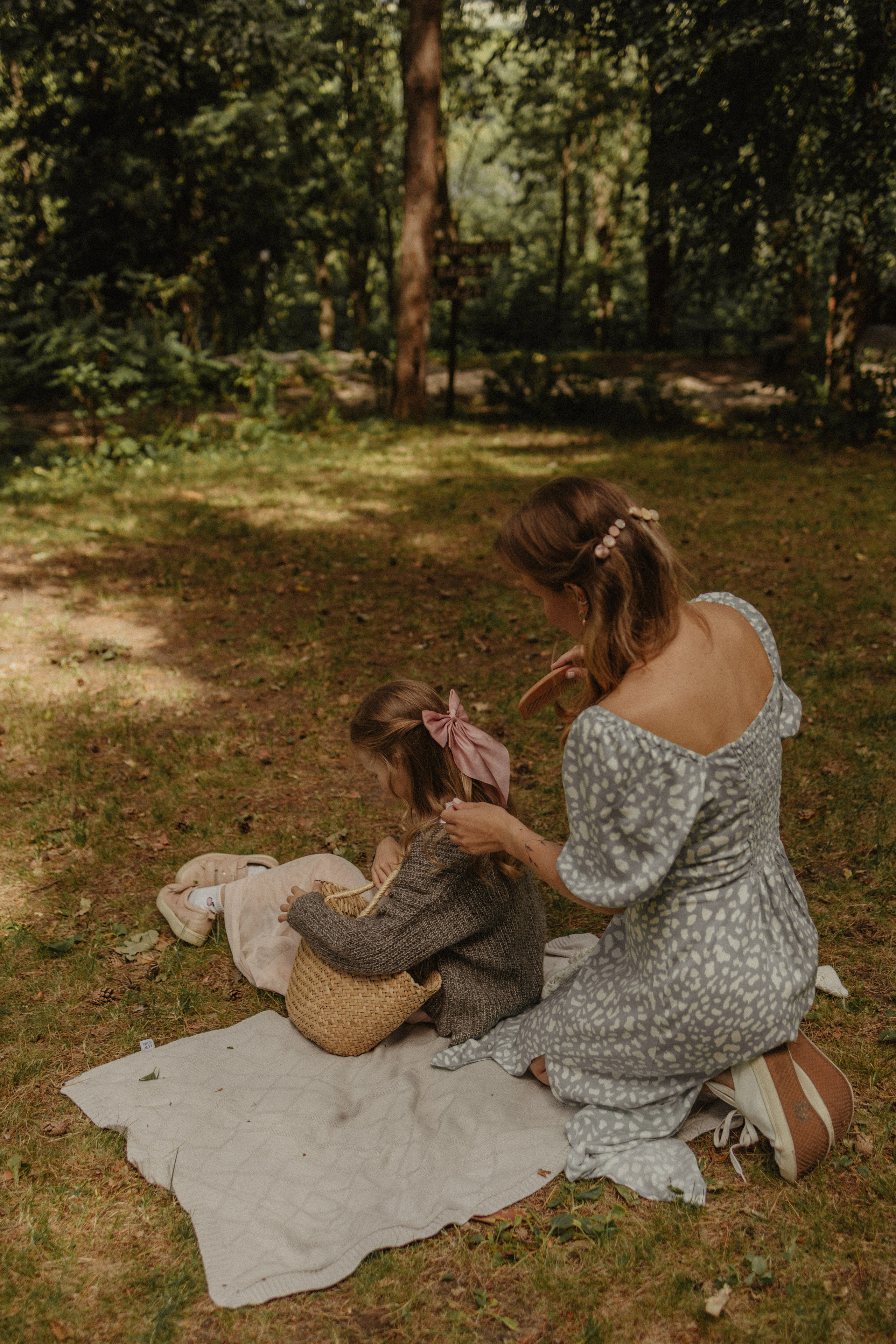 В Донском лесу. Семейный лайфстайл фотограф в г. Липецк