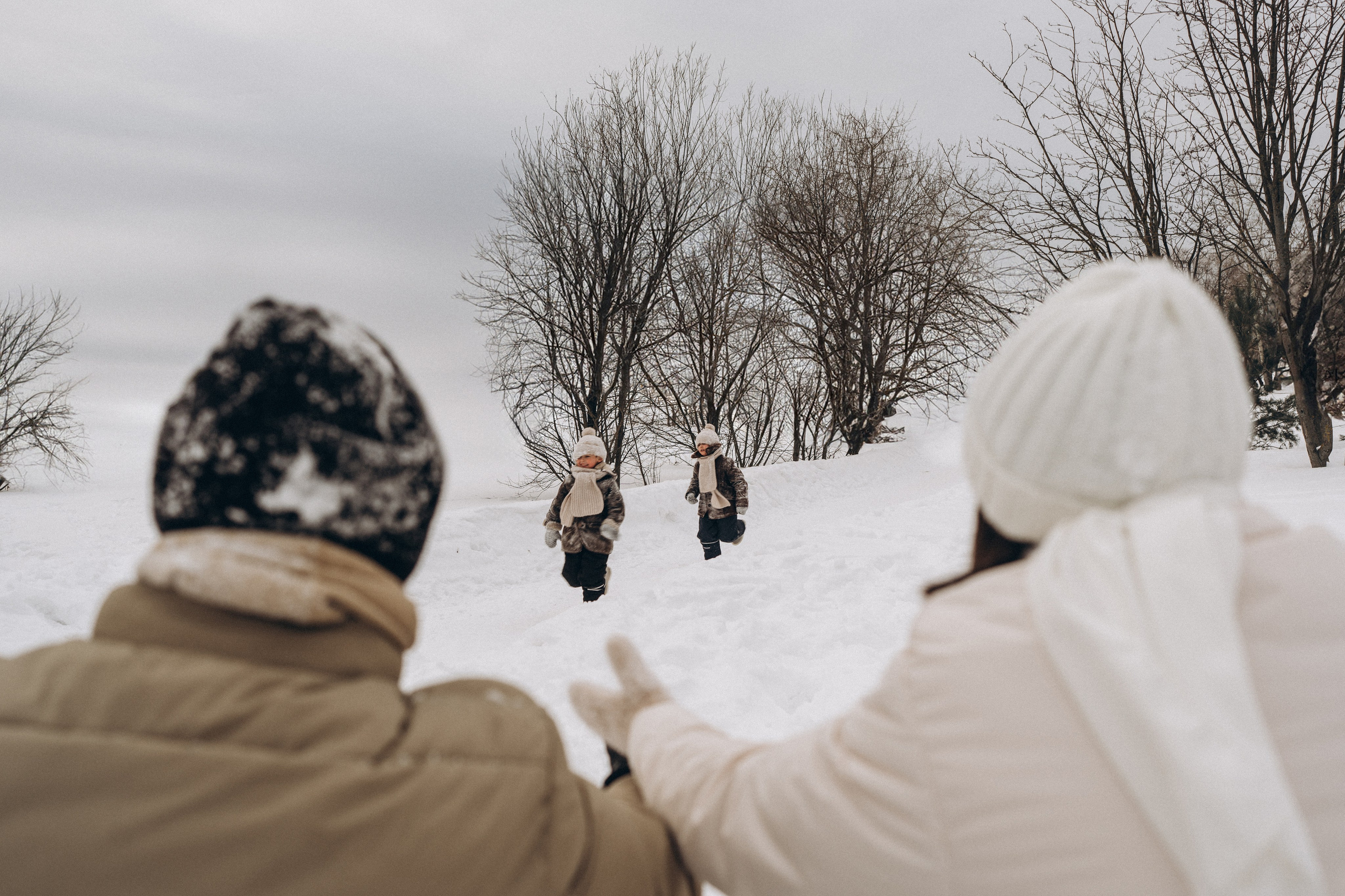 Зимняя семейная фотосессия. Детский, семейный и ньюборн фотограф в Москве Юлия Шуарт