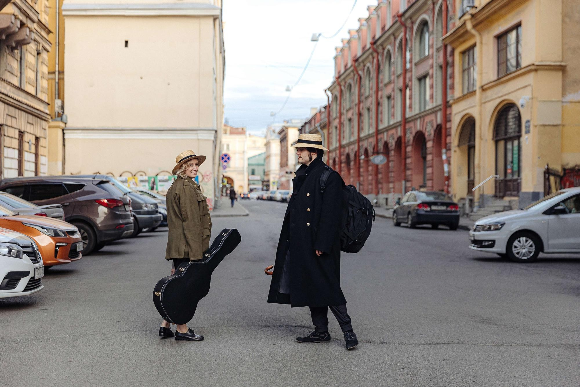 Фотосессия лав стори Вани и Рины в СПб
