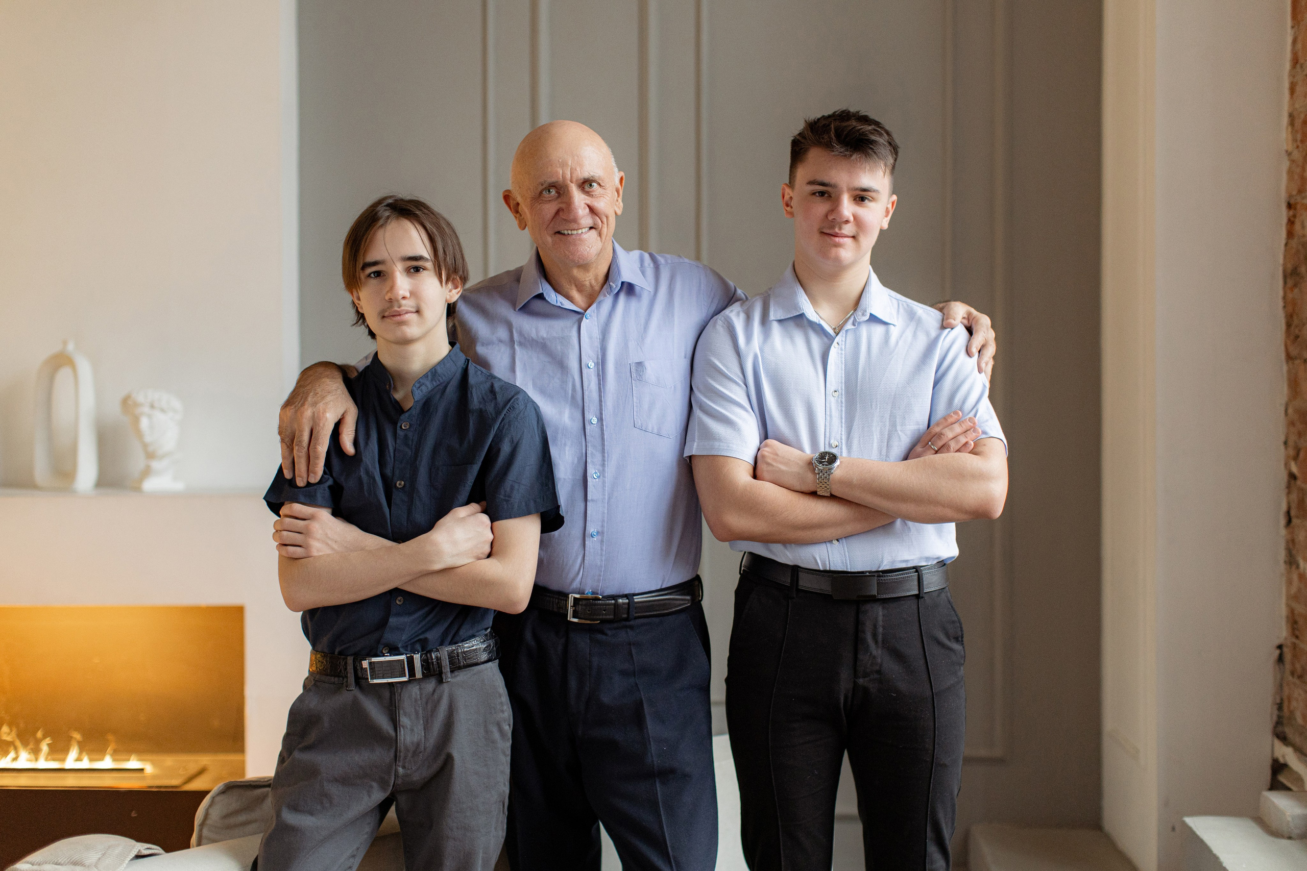 Семейная фотосессия в фотостудии в СПб