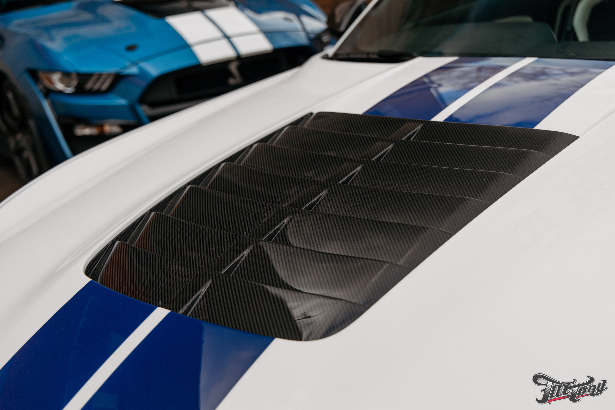 Mustang Shelby GT500 X2. DeLorein