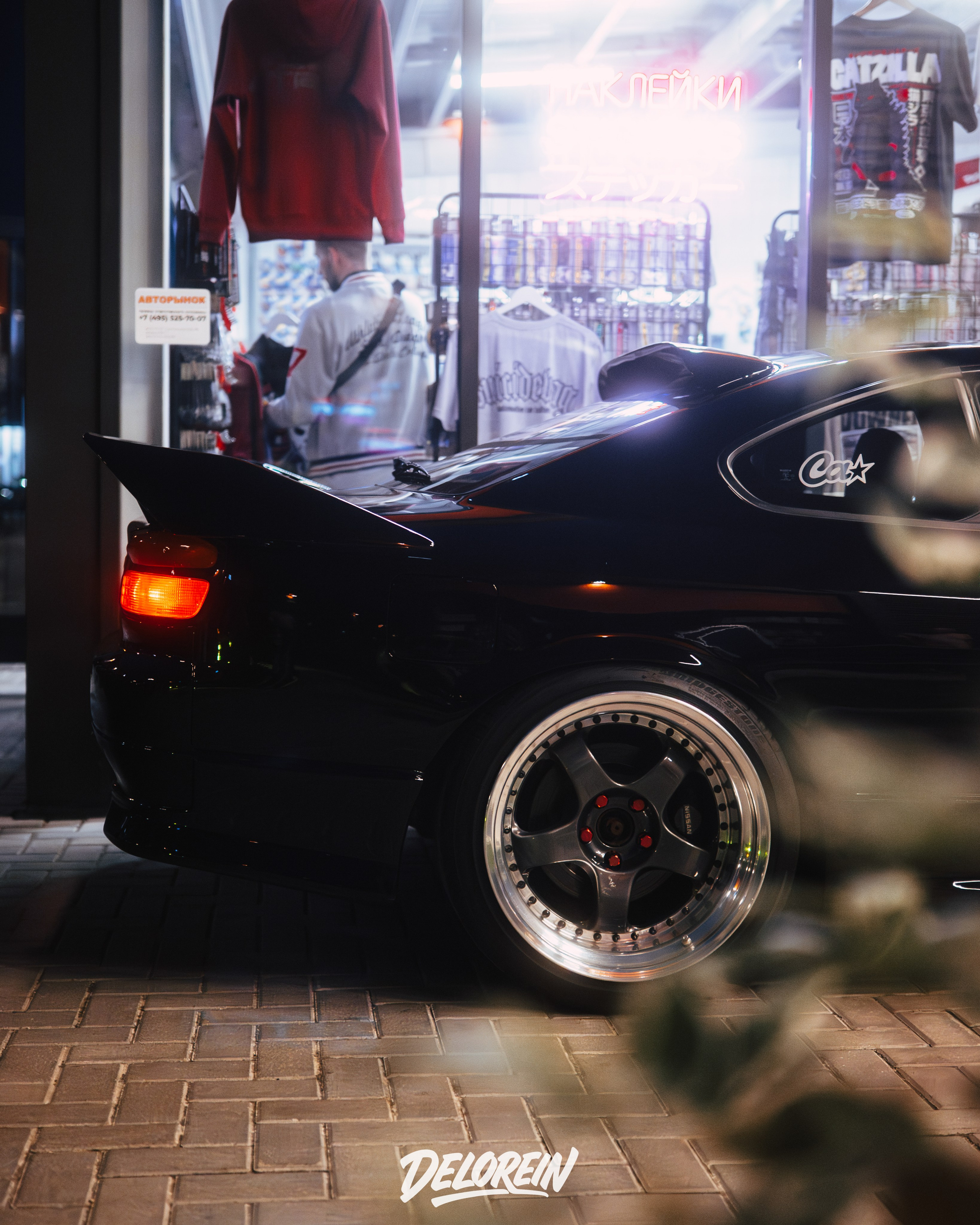 Nissan Silvia черносливка S15 @sindik_ciay. DeLorein